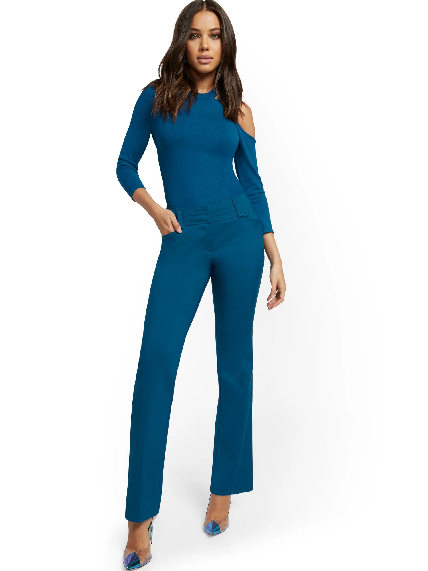 Tall Barely Bootcut Pant - Modern - All-Season Stretch - 7th Avenue - Image 7