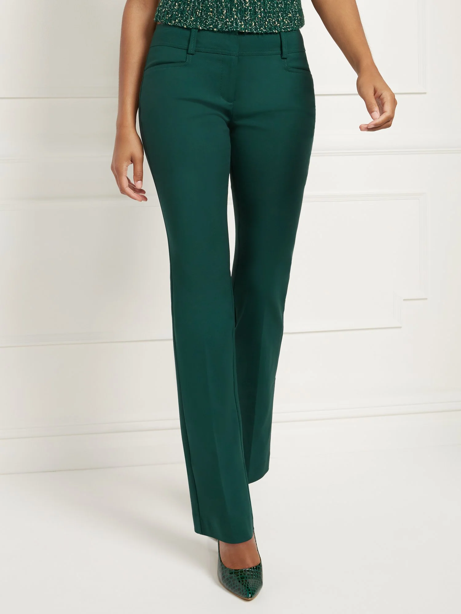 Tall Bootcut Pant - Signature - All-Season Stretch - 7th Avenue - Image 15