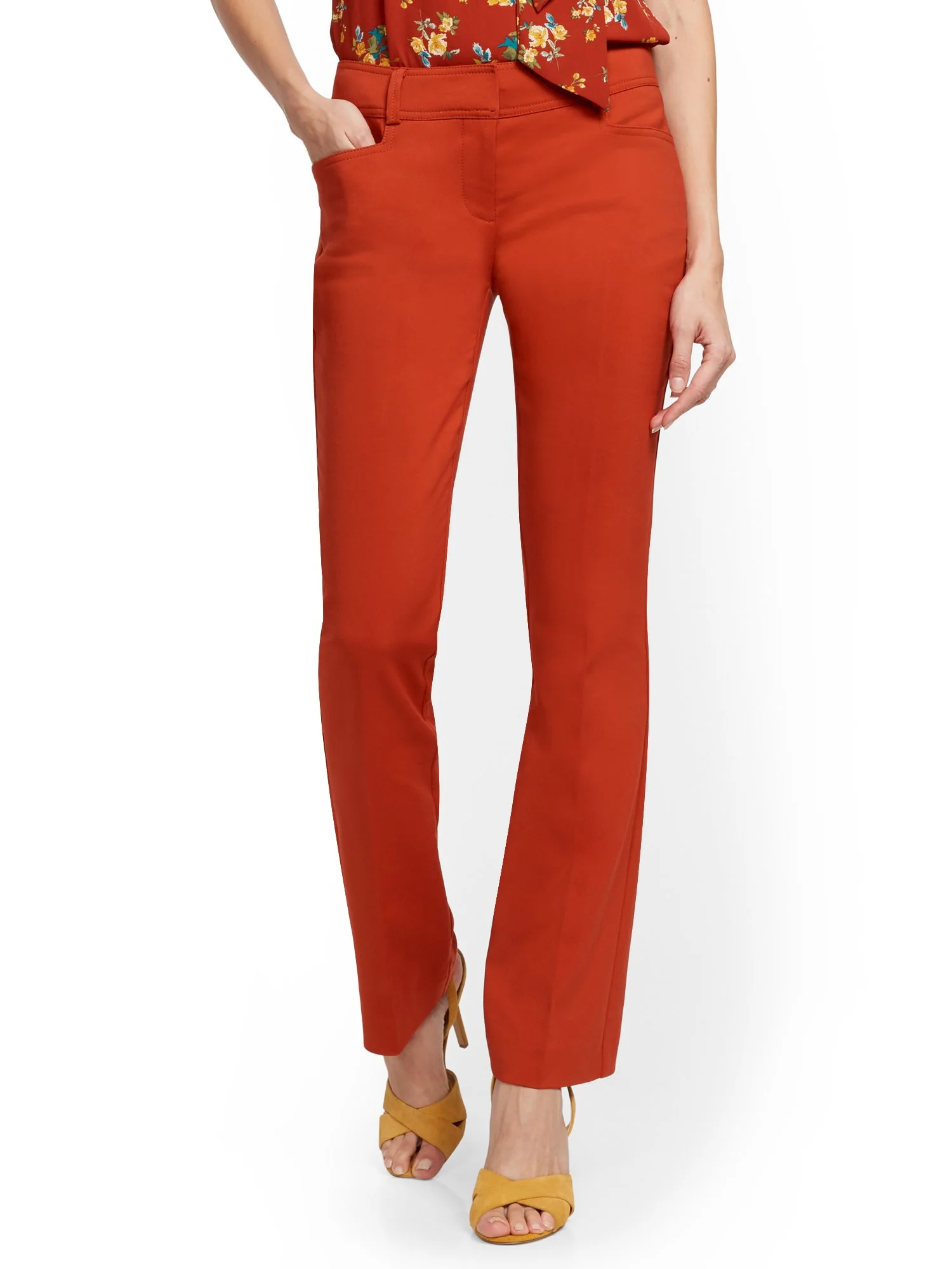 Tall Bootcut Pant - Signature - All-Season Stretch - 7th Avenue - Image 6