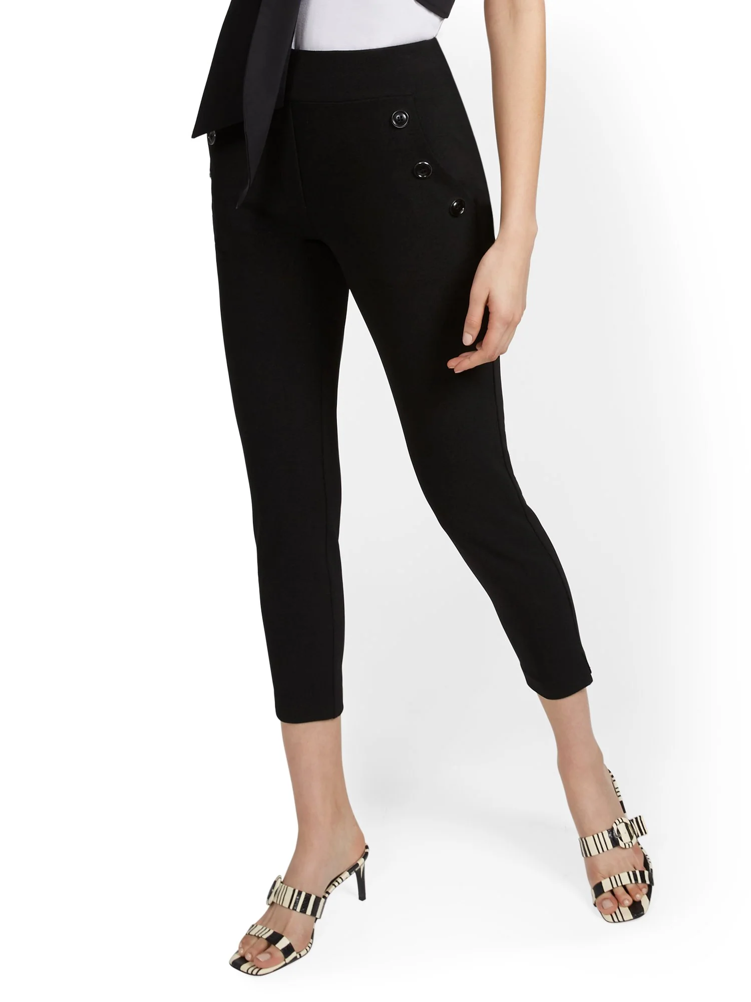 Tall Button-Pocket Ankle Pant - Image 2