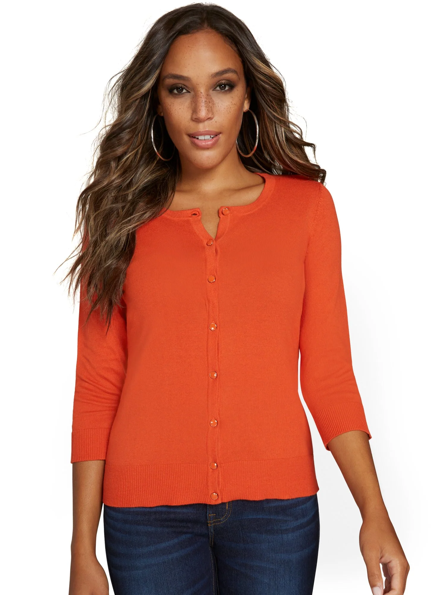 Tall Chelsea Crewneck Cardigan - Image 15