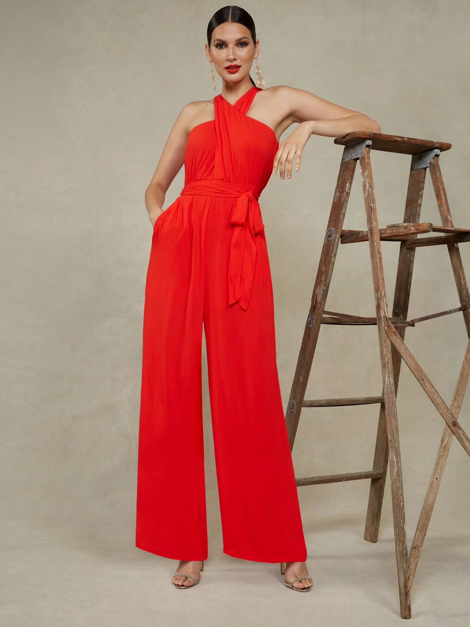 Tall Gauze Jumpsuit