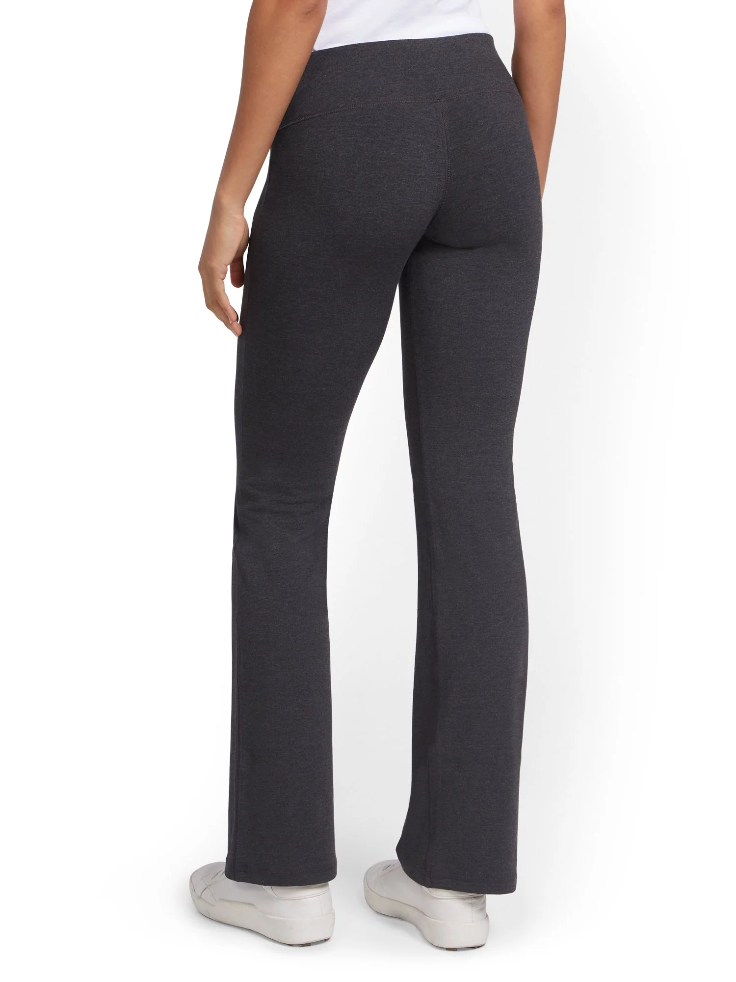 Tall High-Waisted Bootcut Yoga Pant - Heather Grey - Image 3