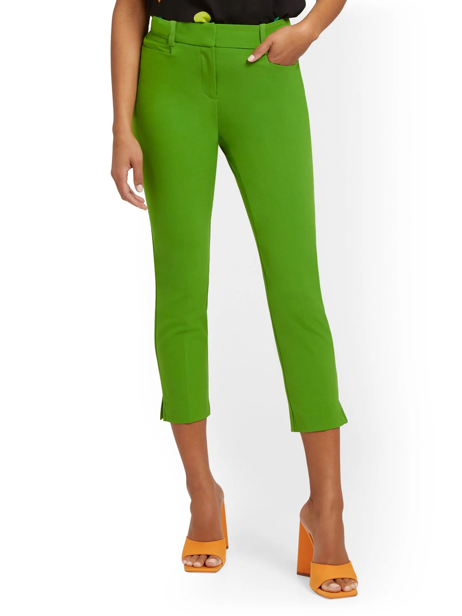 Tall High-Waisted Capri Pant - Essential Stretch - Image 10