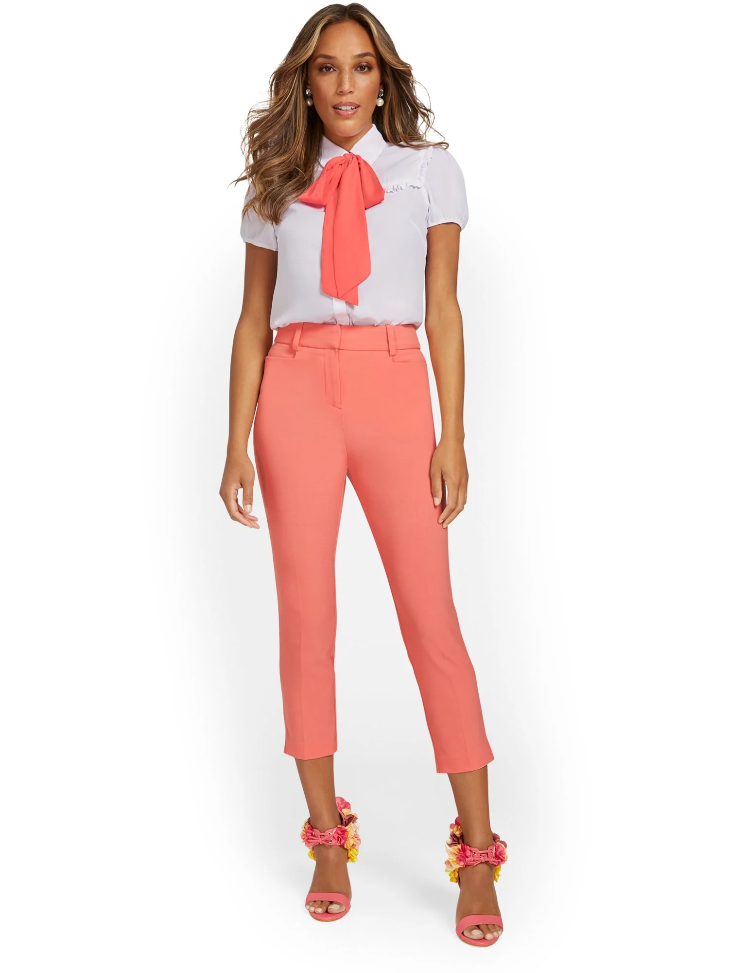 Tall High-Waisted Capri Pant - Essential Stretch - Image 20