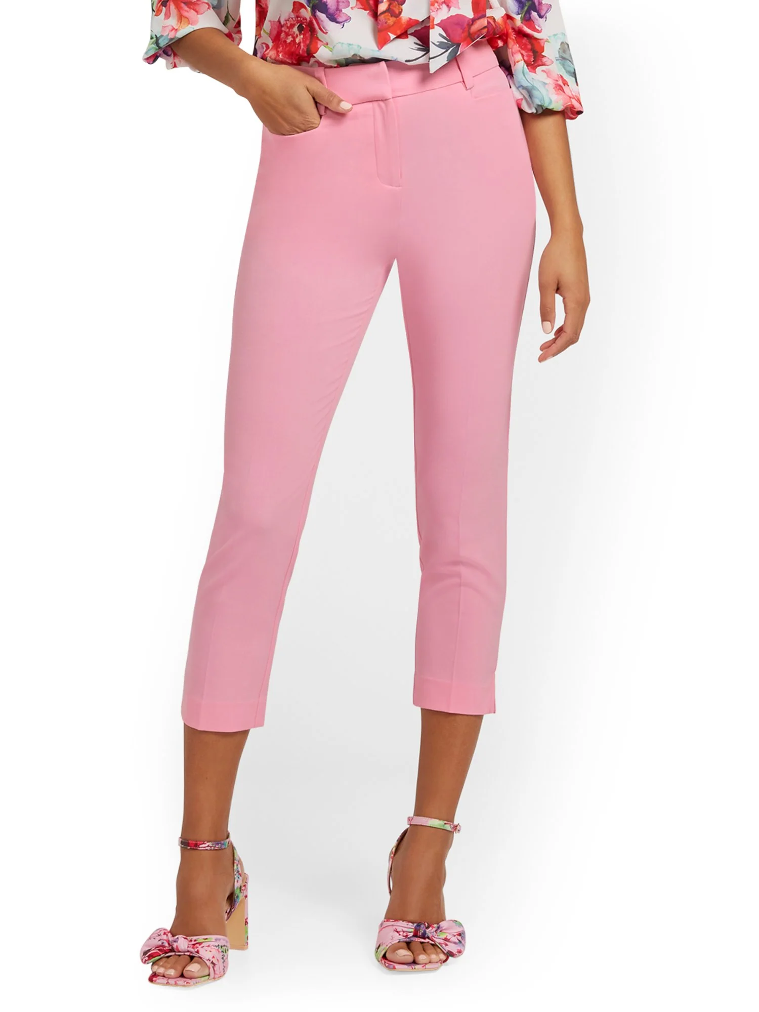 Tall High-Waisted Capri Pant - Essential Stretch - Image 22