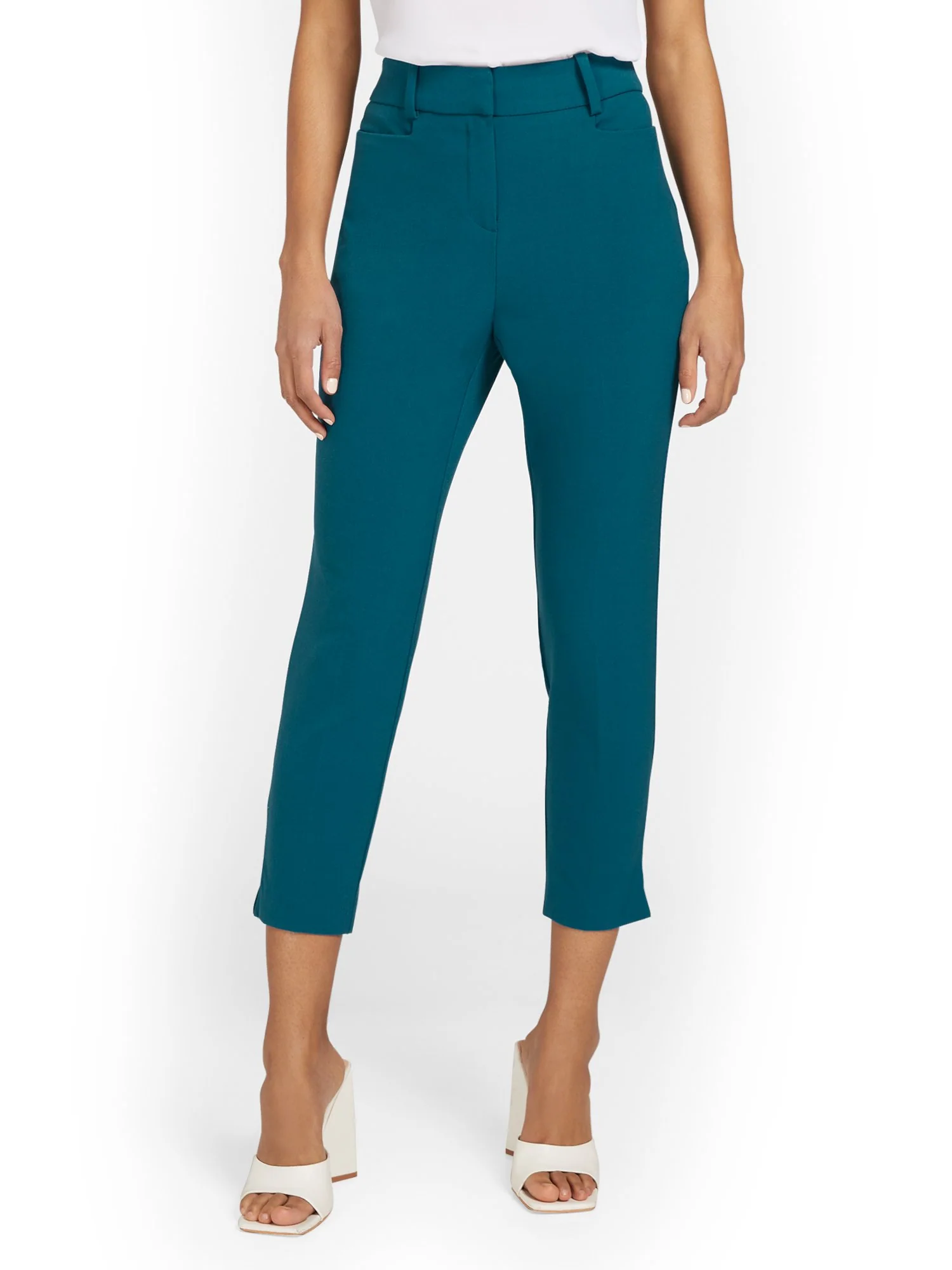 Tall High-Waisted Capri Pant - Essential Stretch - Image 31