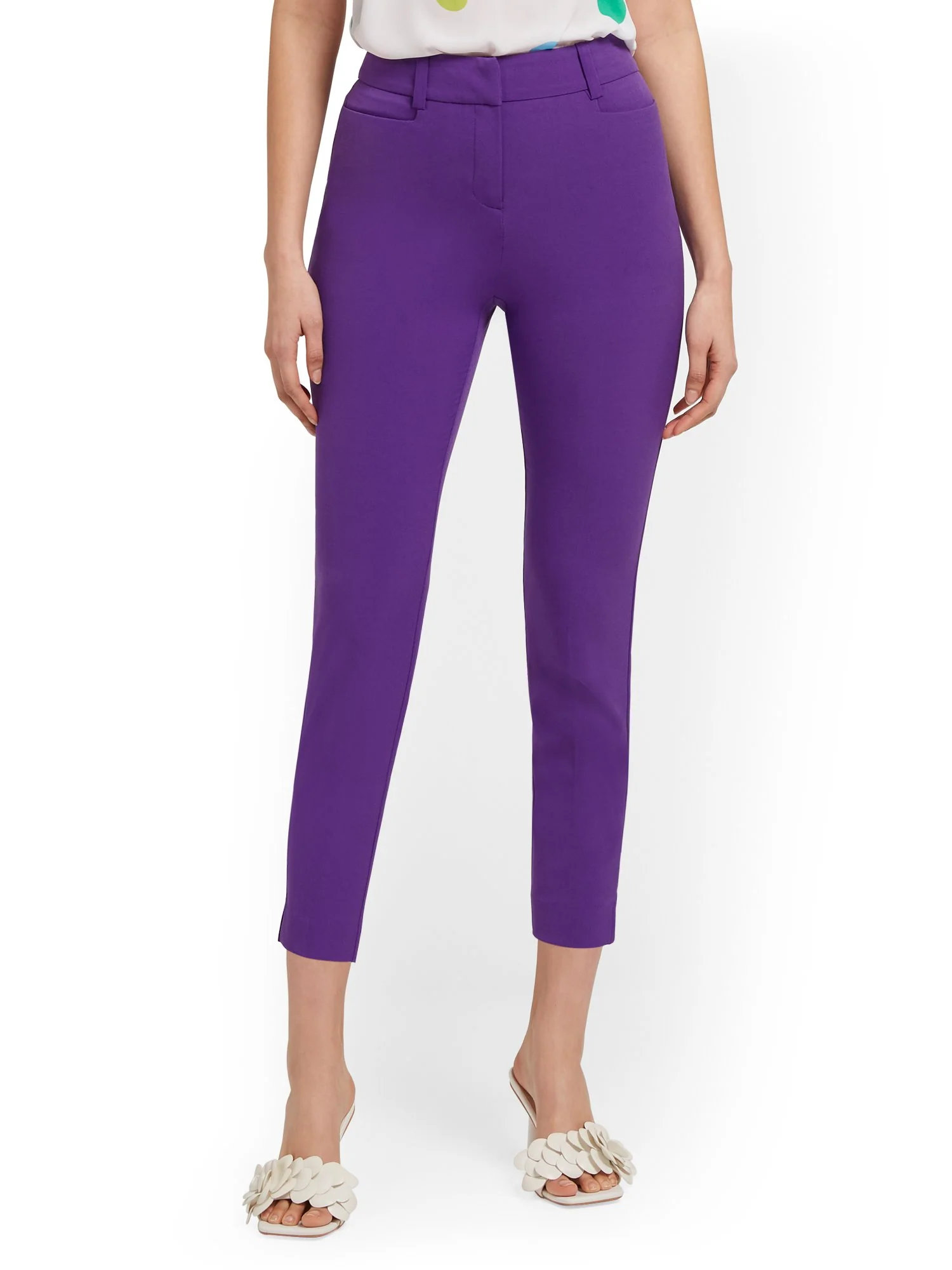 Tall High-Waisted Capri Pant - Essential Stretch - Image 38