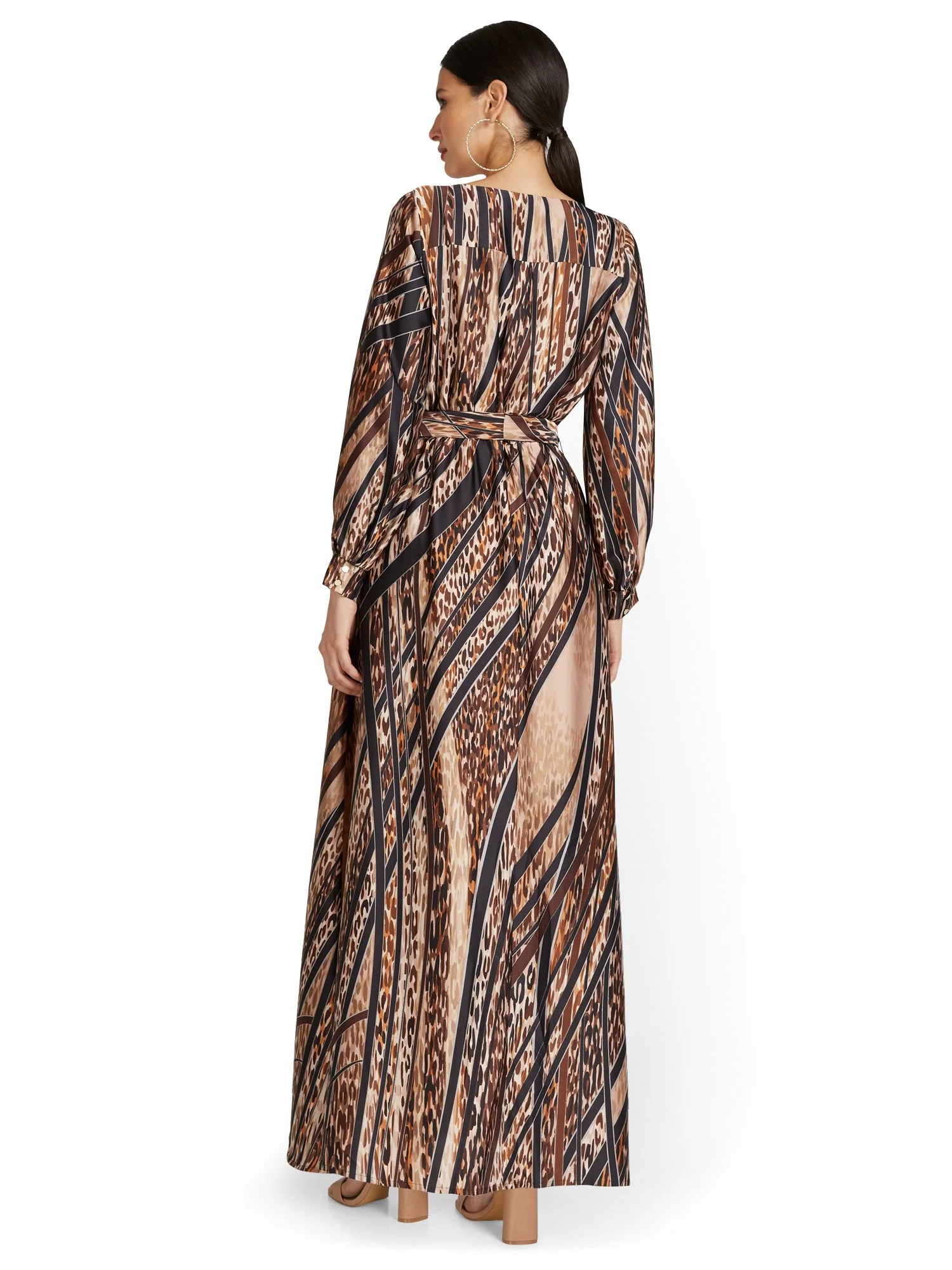 Tall Leopard-Print Maxi Dress - Image 3