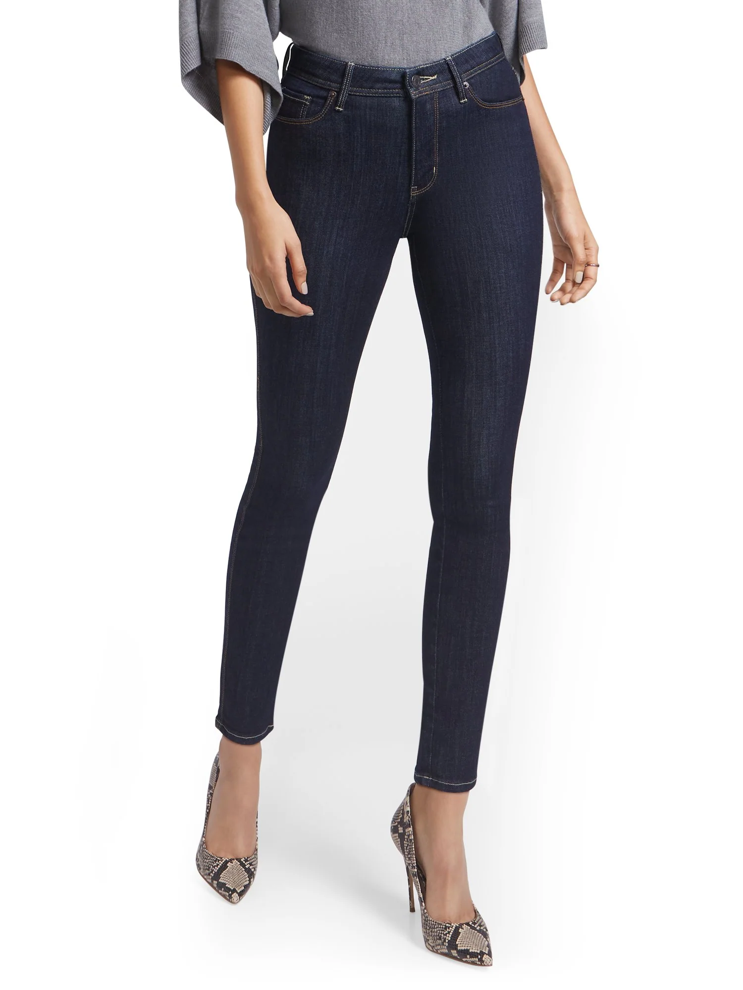 Tall Lexi High-Waisted Super-Skinny Jeans - Image 2