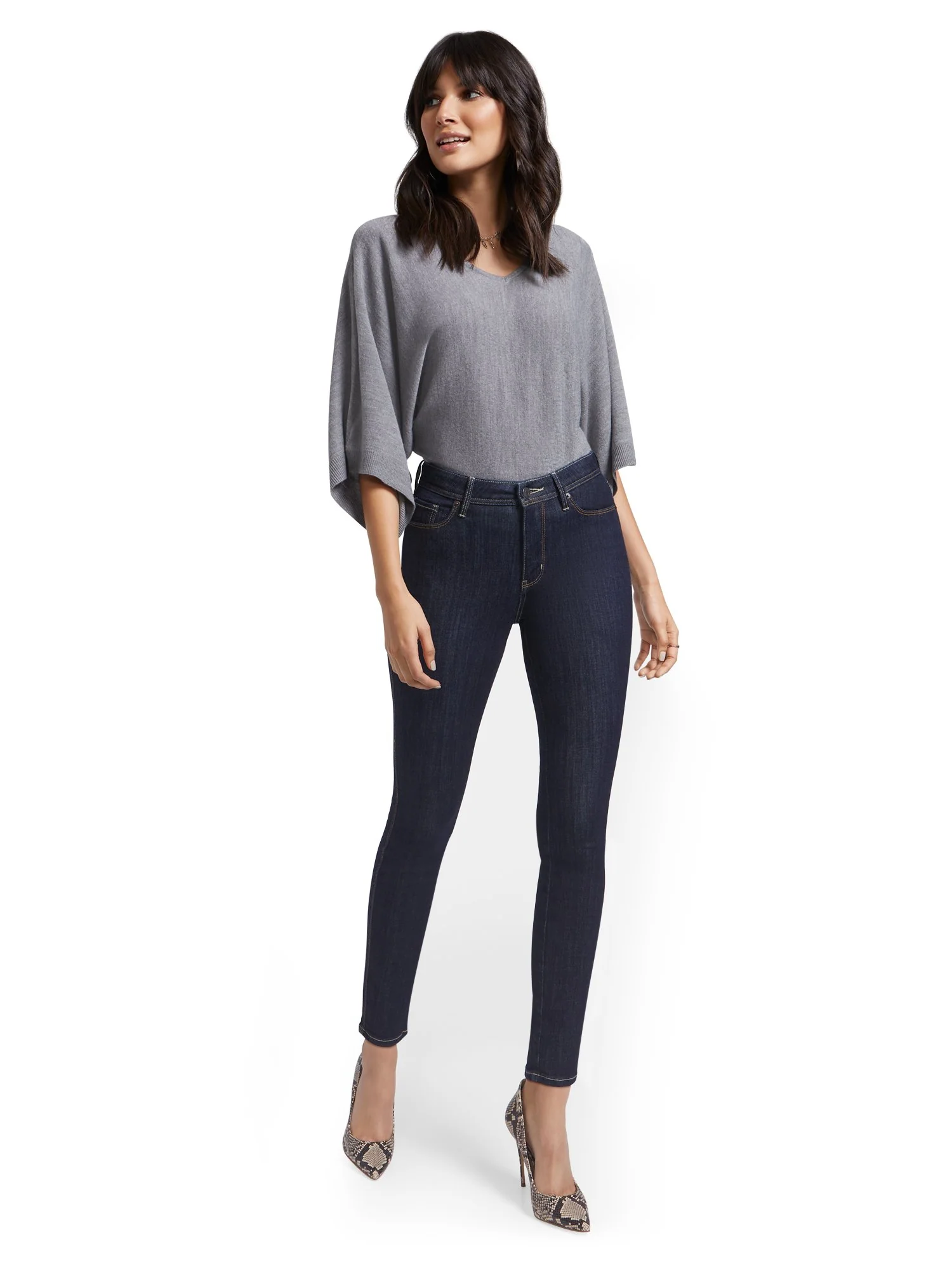Tall Lexi High-Waisted Super-Skinny Jeans - Image 4