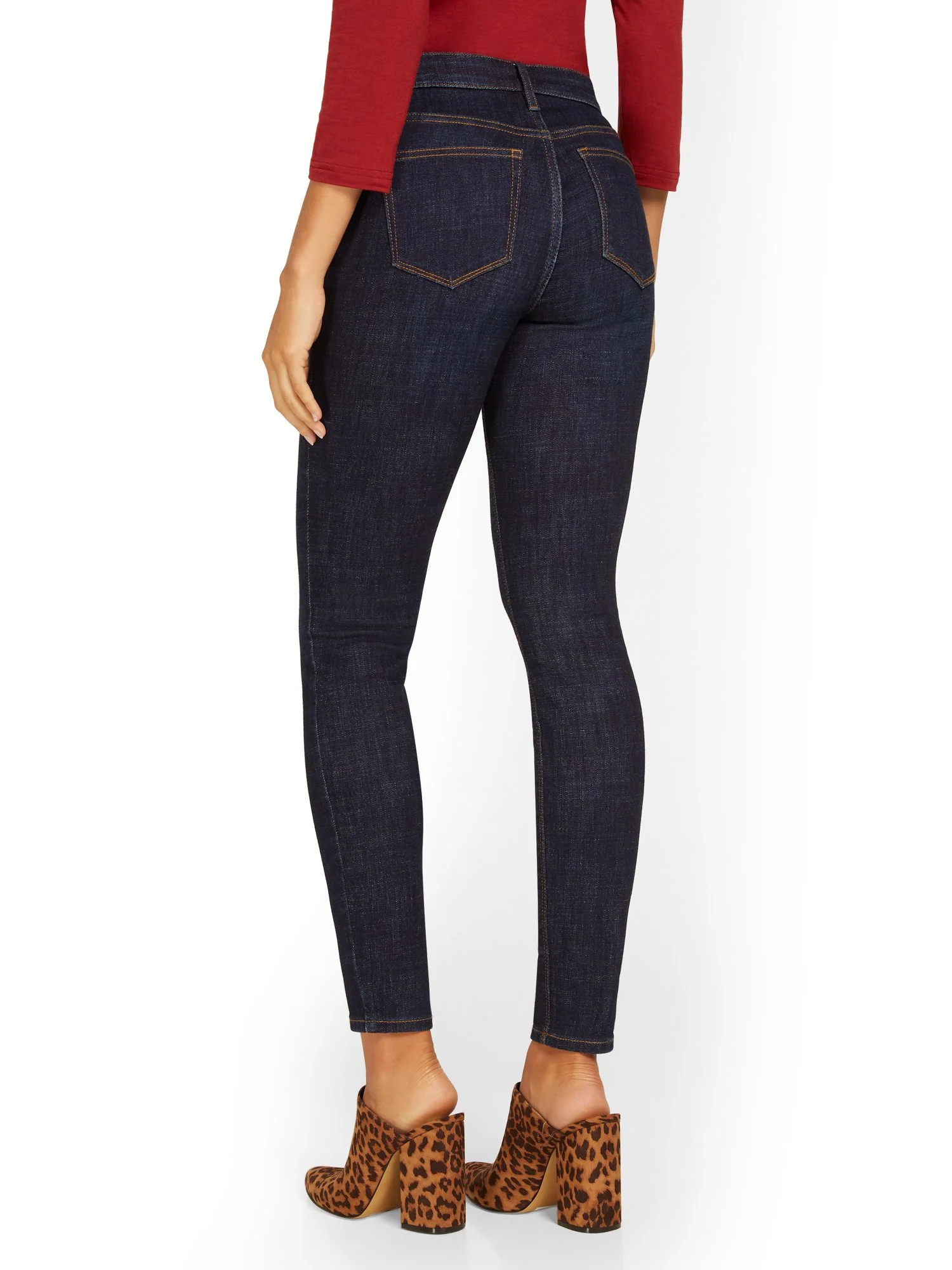 Tall Lexi Mid-Rise Super-Skinny Jeans - Image 3