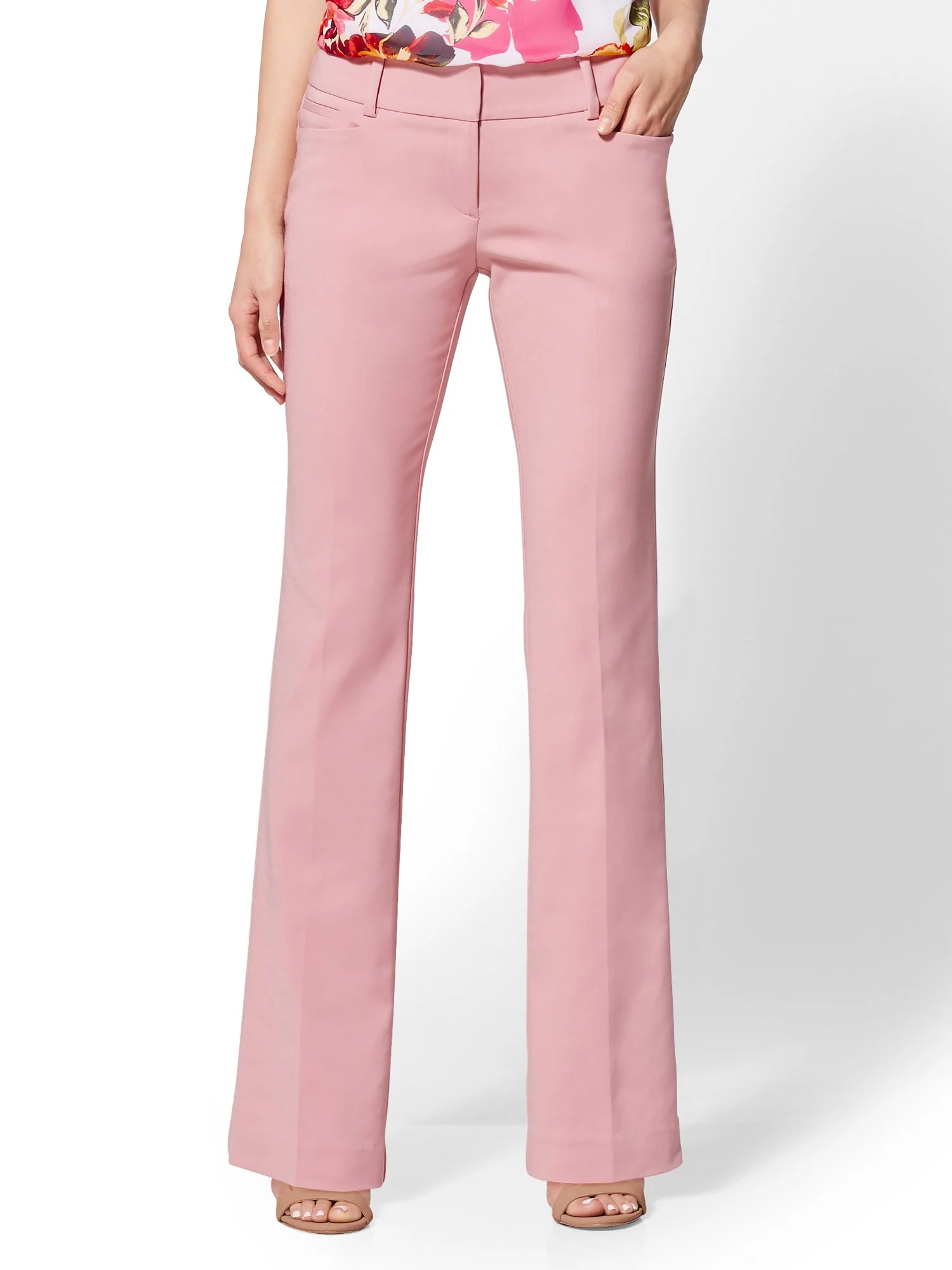 Tall Mid Rise Bootcut Pant - All-Season Stretch - 7th Avenue