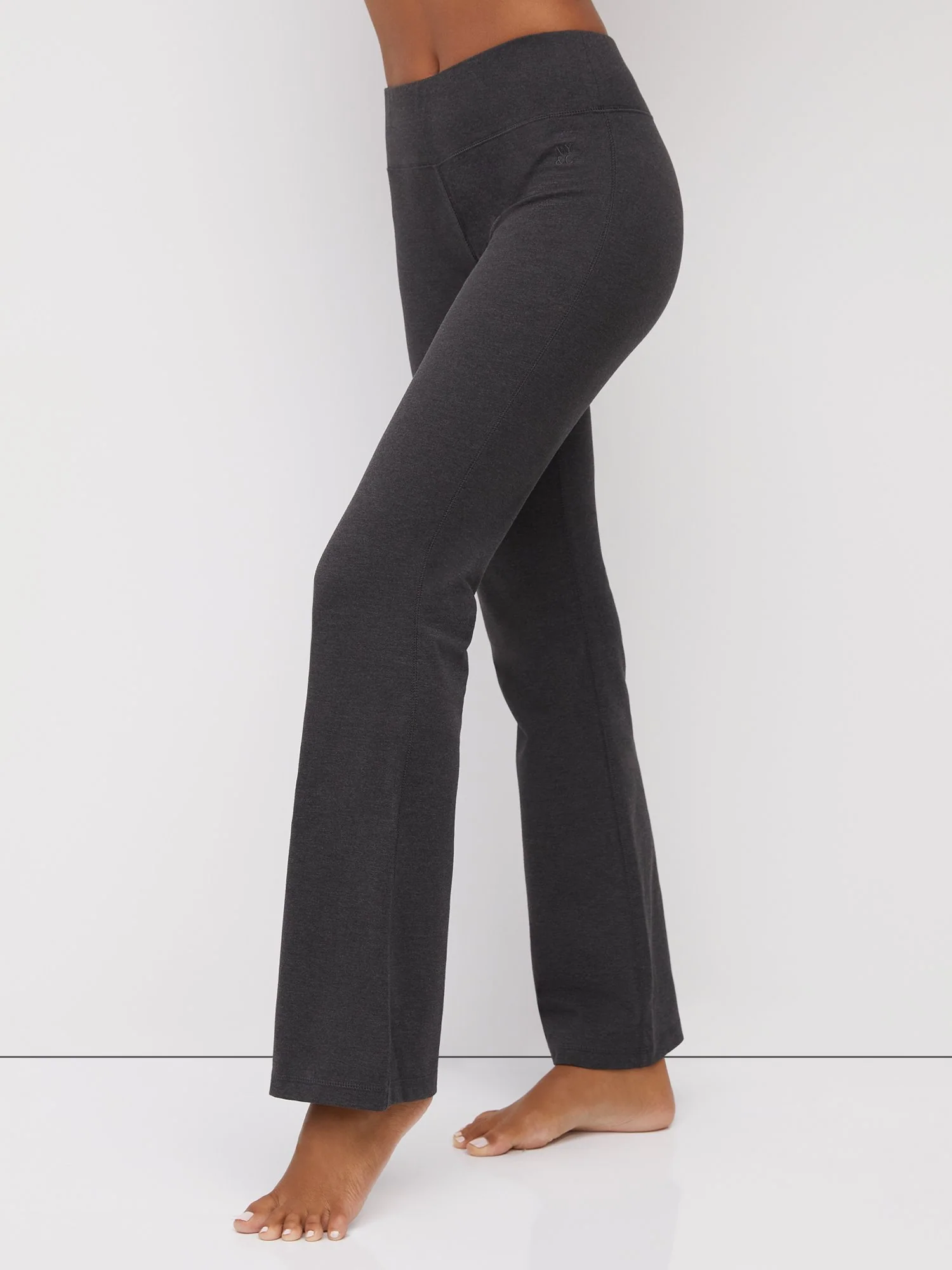 Tall Mid-Rise Bootcut Yoga Pant - Heather Grey - Image 2
