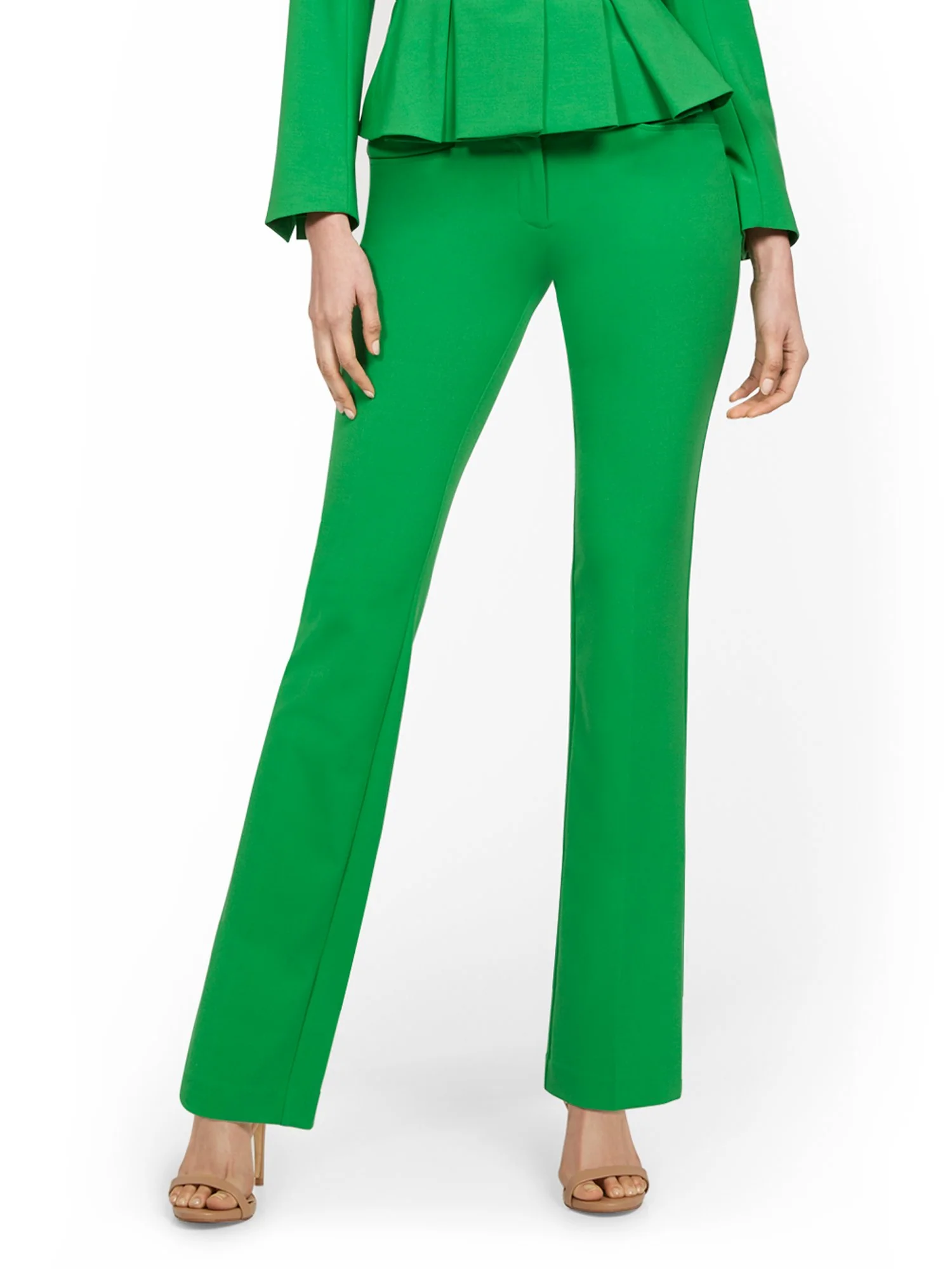 Tall Mid-Rise Modern Fit Barely Bootcut Pant  - Essential Stretch - Image 23