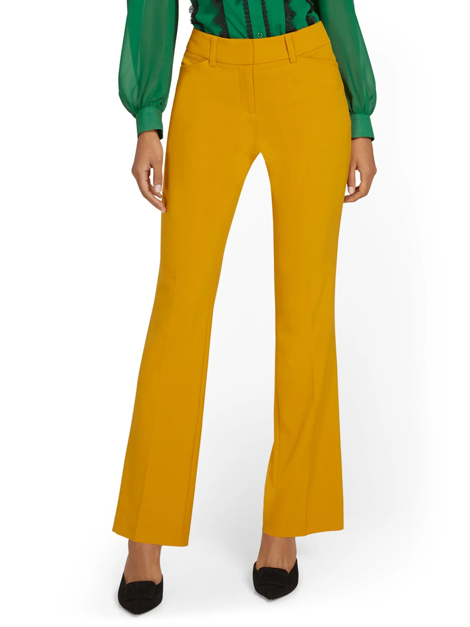 Tall Mid-Rise Modern Fit Bootcut Pant - Essential Stretch - Image 19