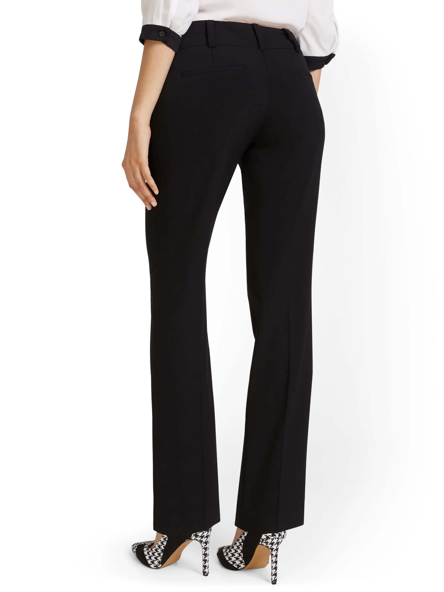 Tall Mid-Rise Straight-Leg Pant - Essential Stretch - 7th Avenue - Image 3