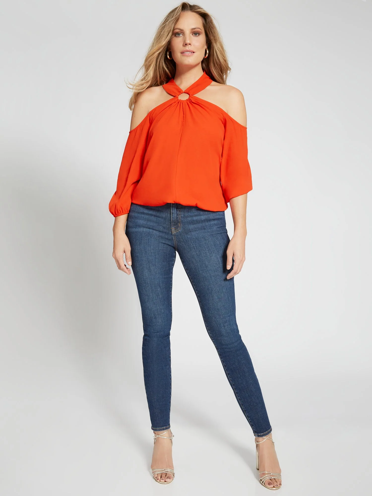 Tall Perfect Fit High-Waisted Super-Skinny Jeans - Dark Wash - Image 2