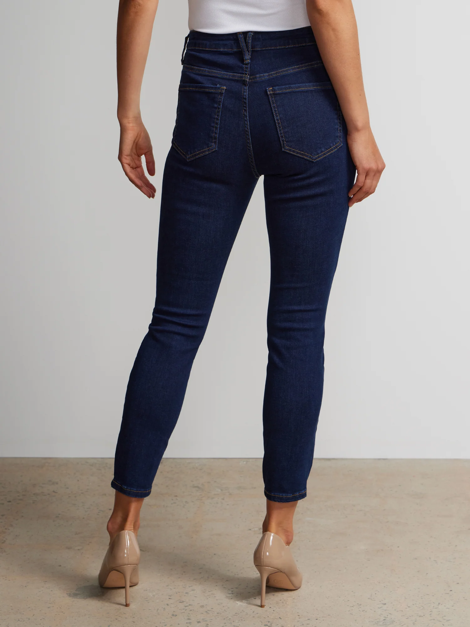 Tall Perfect Fit Mid Rise Ankle Skinny Jeans - Image 3
