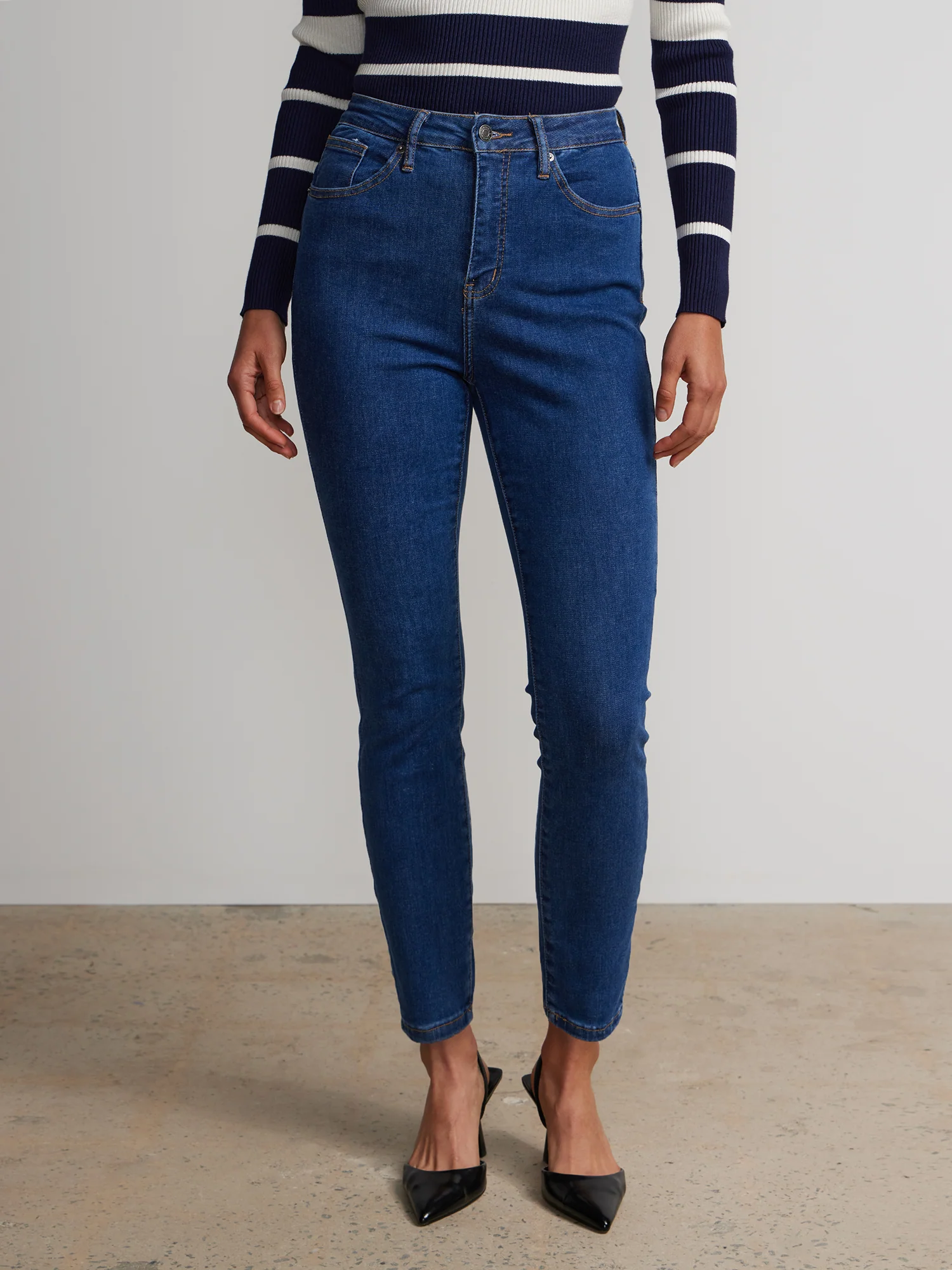 Tall Perfect Fit Mid Rise Skinny Ankle Jeans