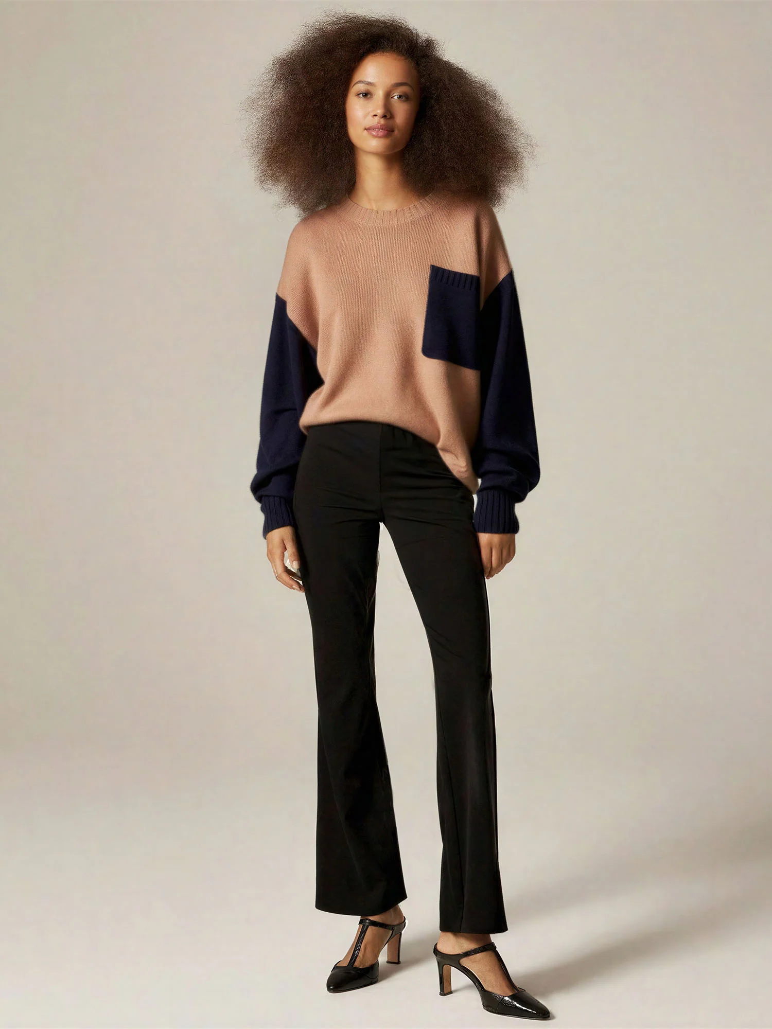 Ponte Flare High Rise Pant