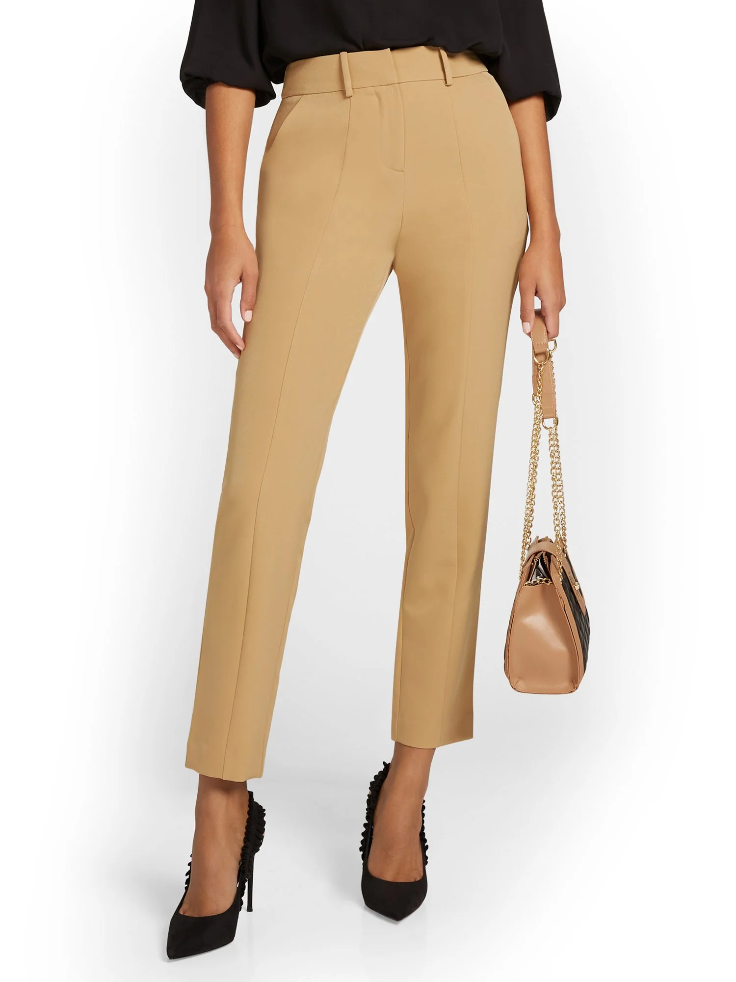 Tall Seamed Straight-Leg Ankle Pant - Image 7