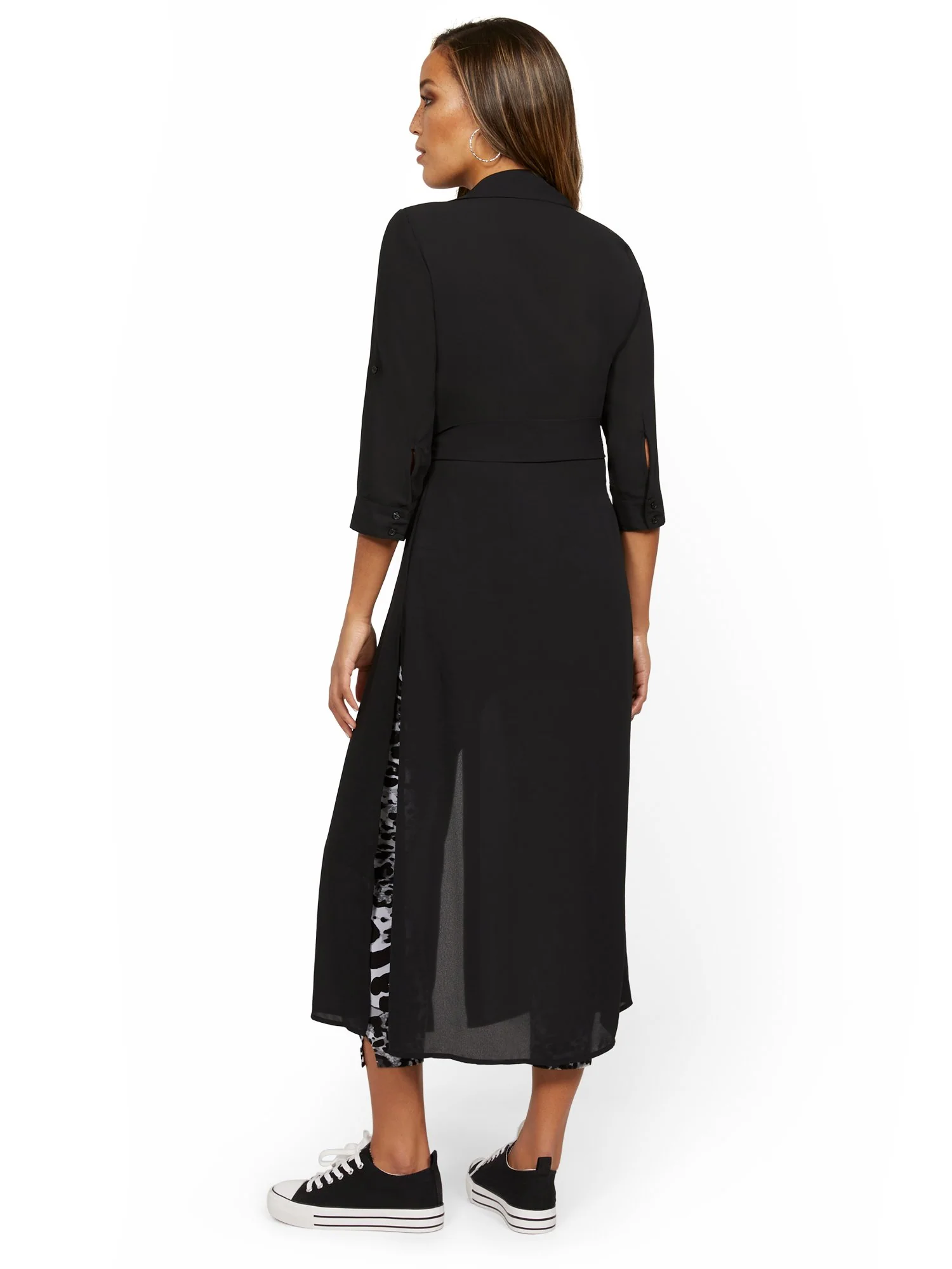 Tall Semi-Sheer Maxi Top - Image 3