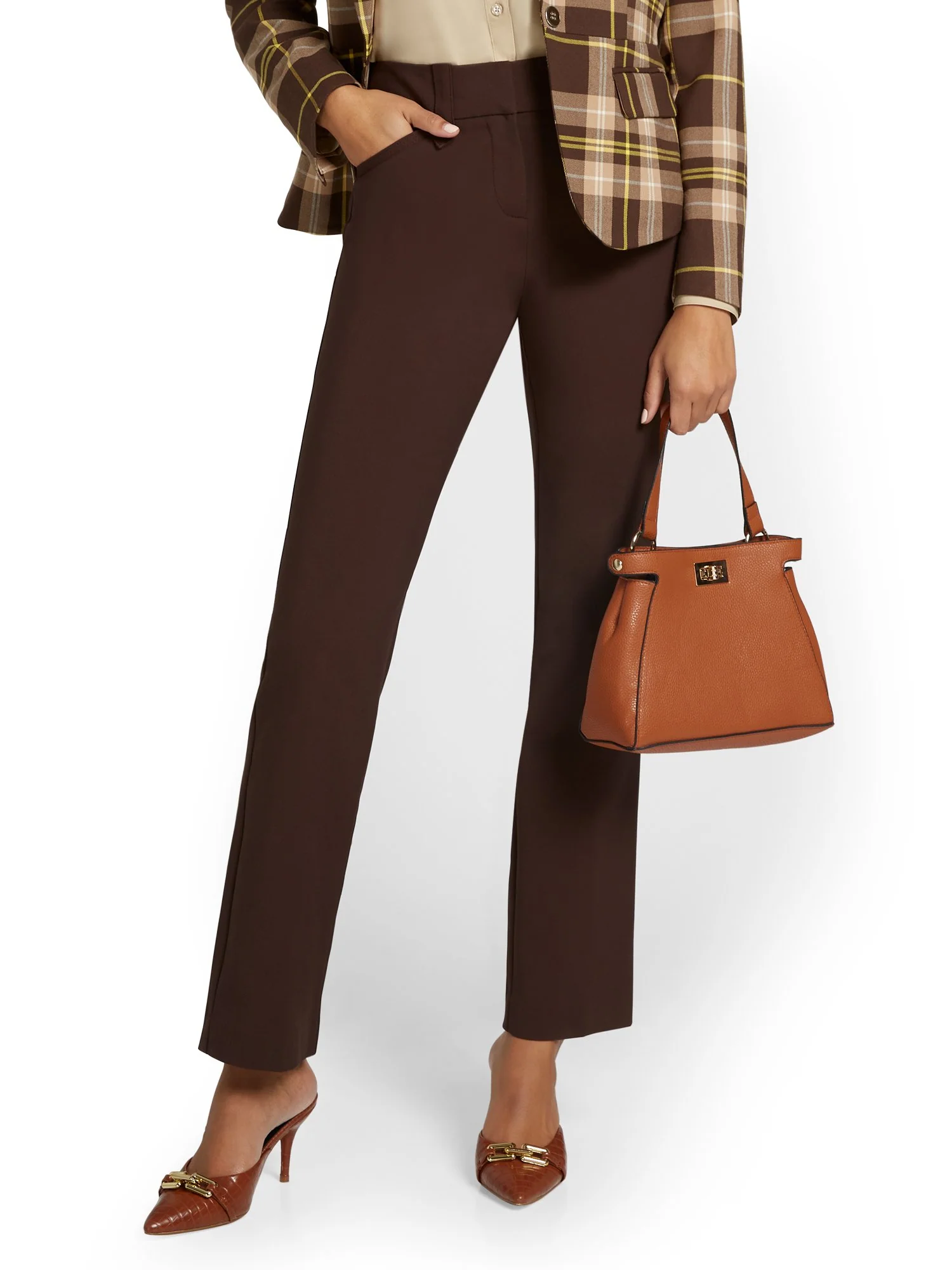 Tall Signature-Fit Straight-Leg Pant - All-Season Stretch - Image 14