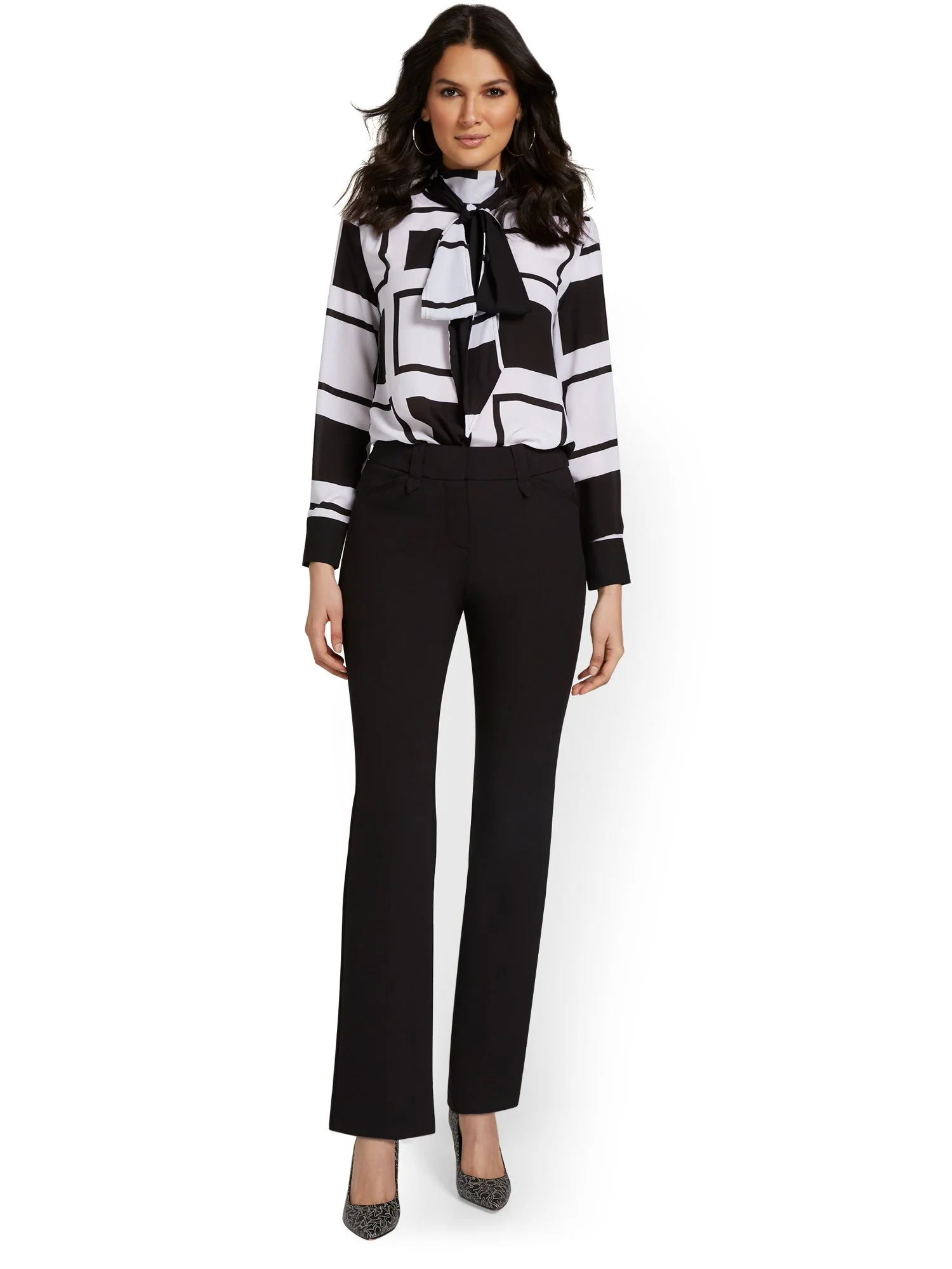 Tall Signature-Fit Straight-Leg Pant - All-Season Stretch - Image 4