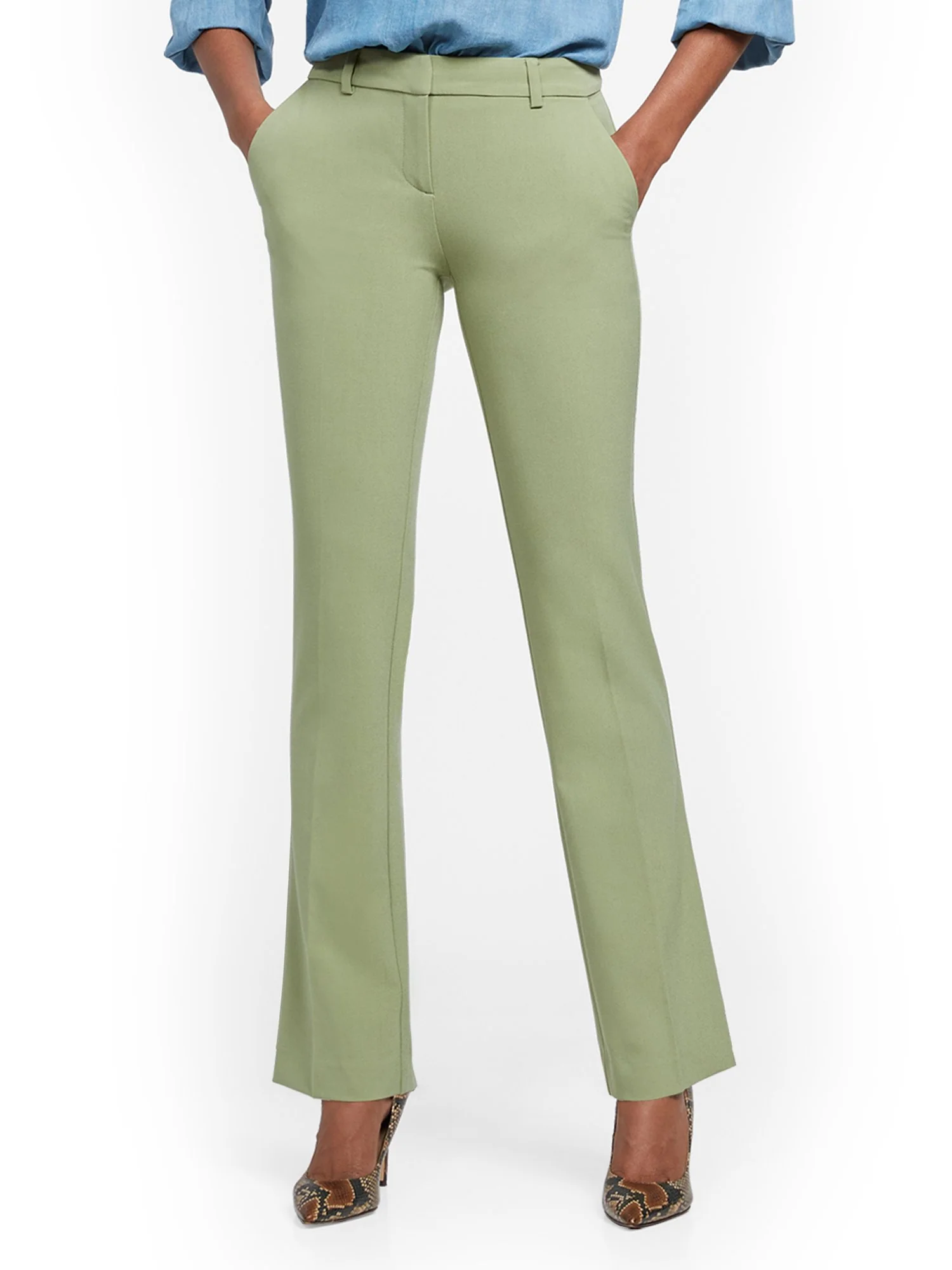 Tall Straight-Leg Pant - Double Stretch - 7th Avenue - Image 11