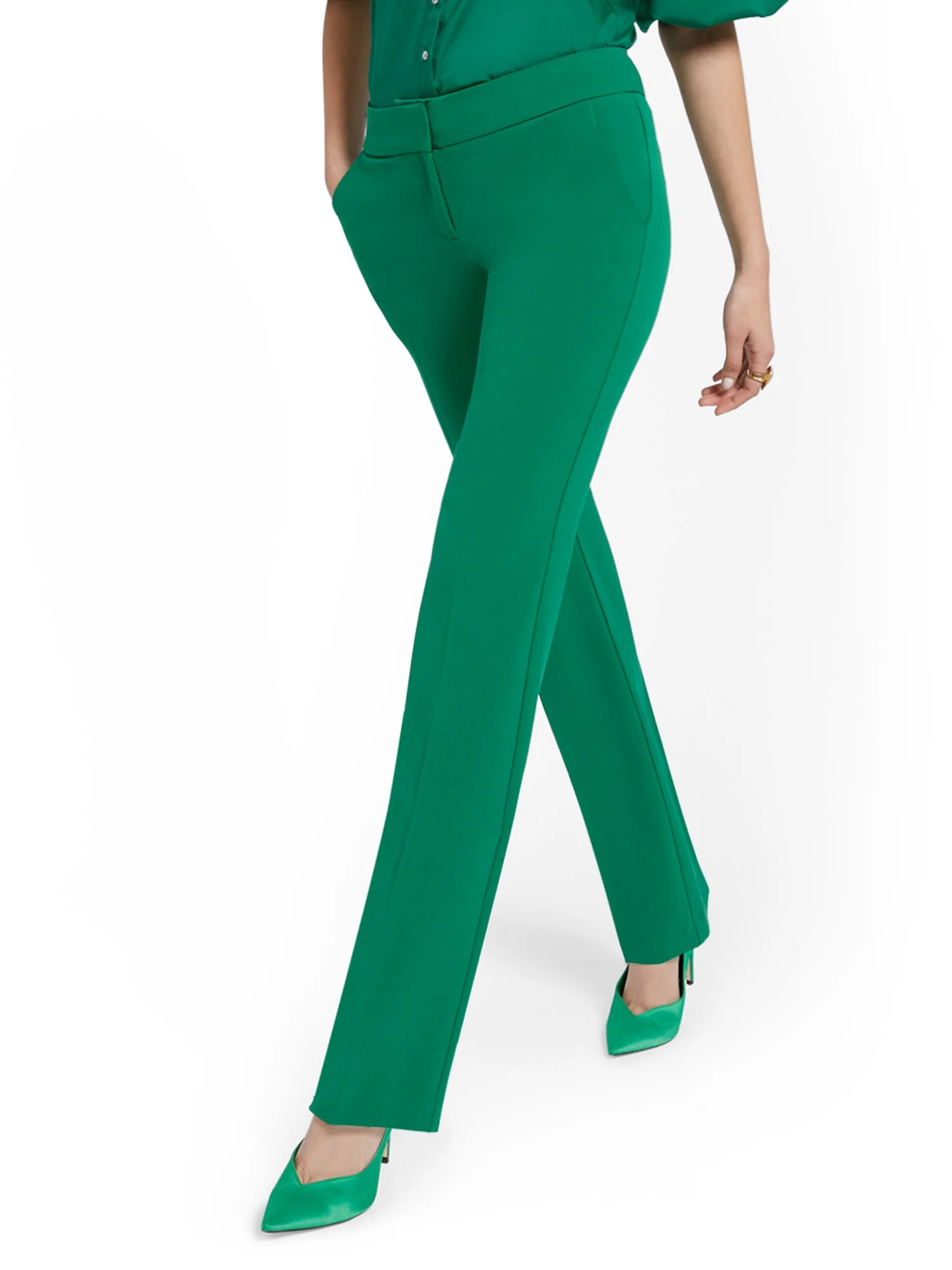 Tall Straight-Leg Pant - Essential Stretch - 7th Avenue - Image 15