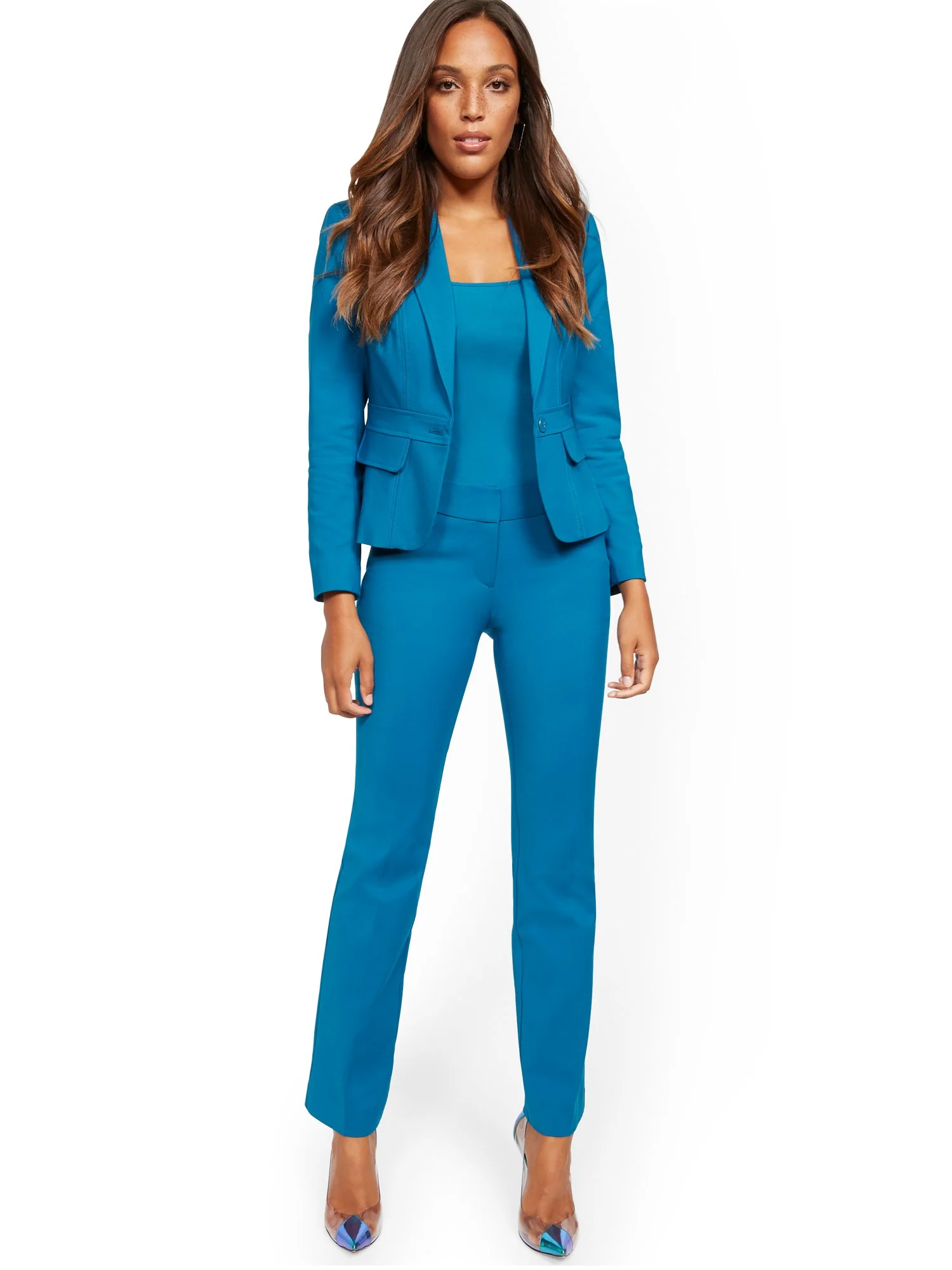 Tall Straight-Leg Pant - Modern - All-Season Stretch - 7th Avenue - Image 9