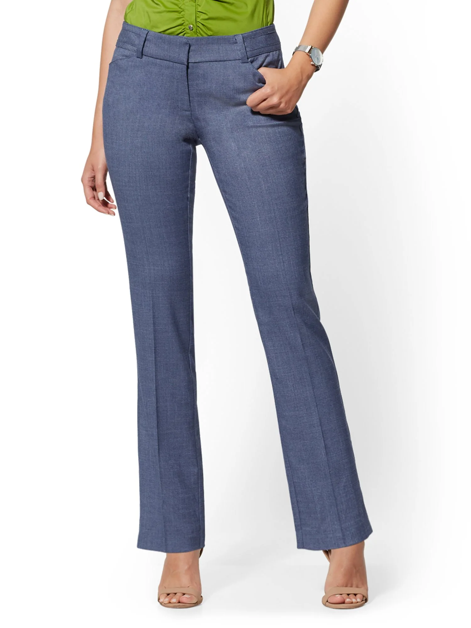 Tall Straight-Leg Pant - Signature Fit - 7th Avenue - Image 6