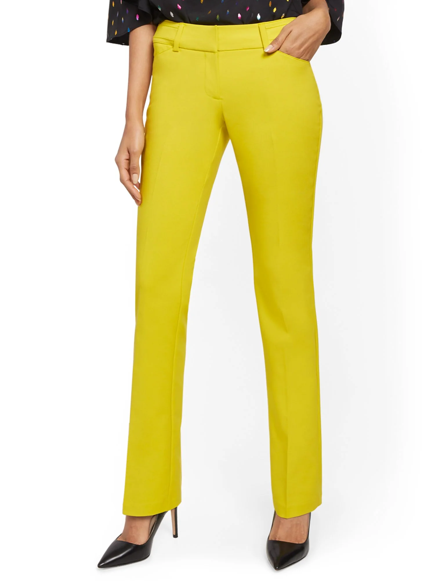 Tall Straight-Leg Pant - Signature Fit - All-Season Stretch - 7th Avenue - Image 20