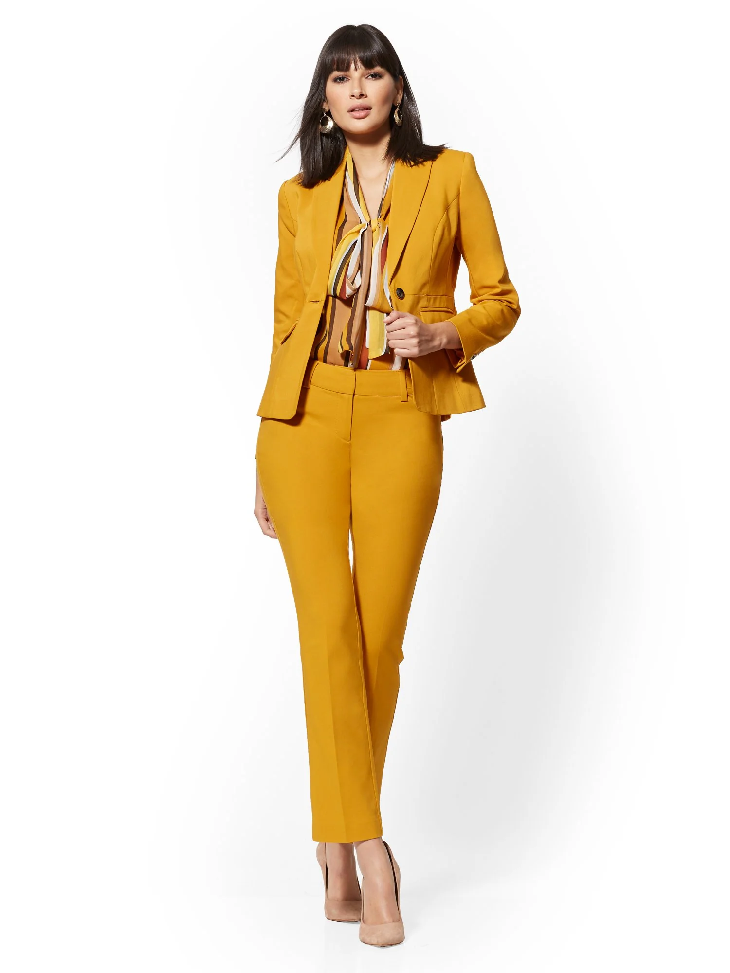 Tall Straight-Leg Pant - Signature Fit - All-Season Stretch - 7th Avenue - Image 27