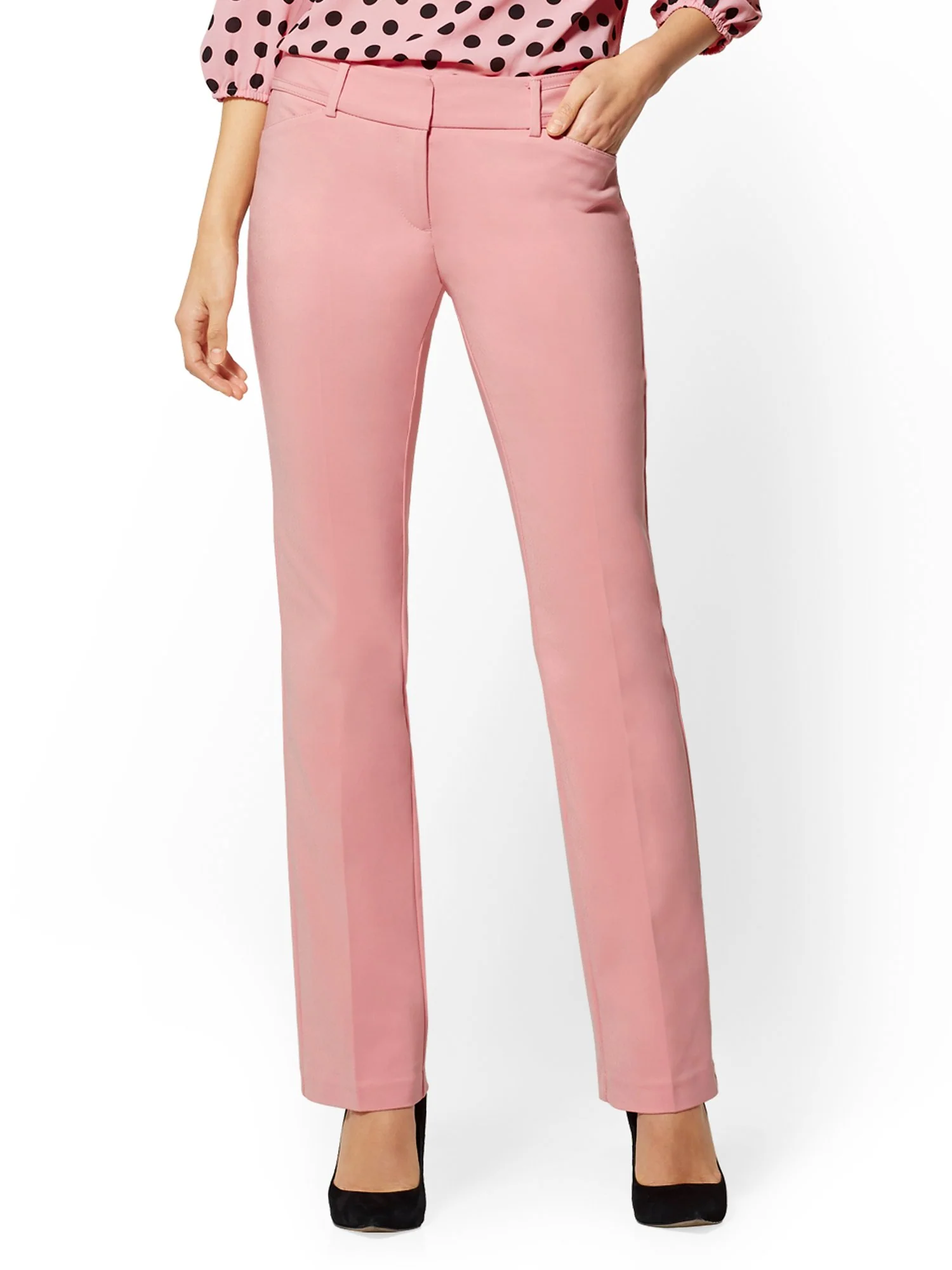 Tall Straight-Leg Pant - Signature Fit - All-Season Stretch - 7th Avenue - Image 39