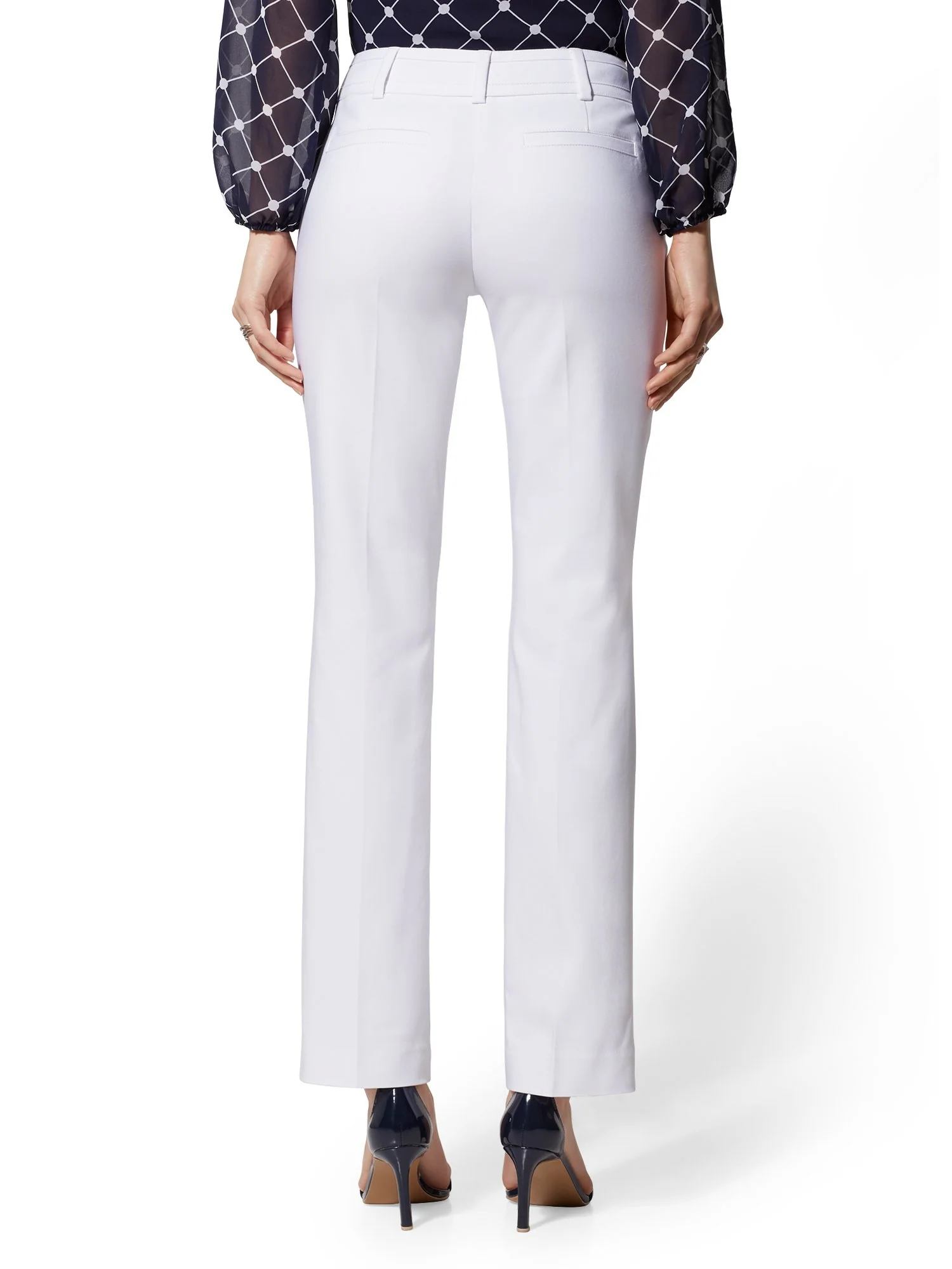 Tall Straight-Leg Pant - Signature Fit - All-Season Stretch - 7th Avenue - Image 7