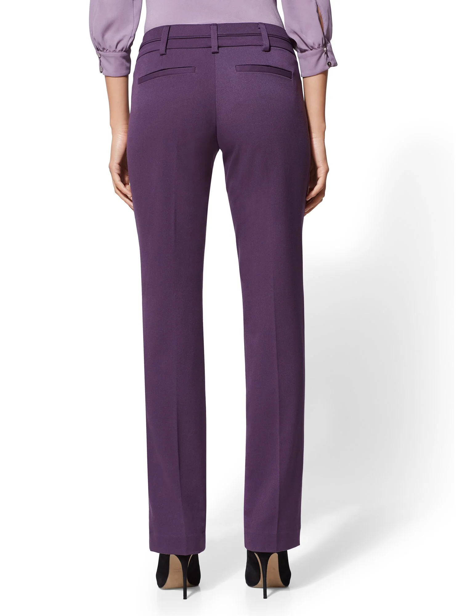 Tall Straight-Leg Pant - Signature Fit - Superstretch - 7th Avenue - Image 16