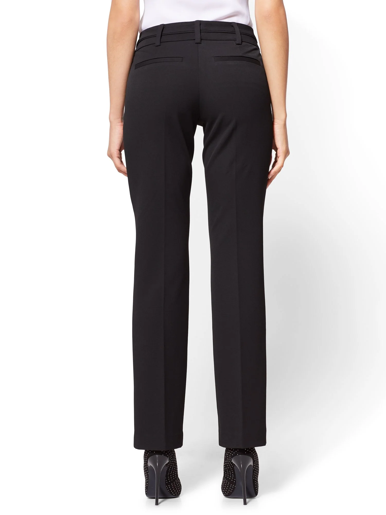 Tall Straight-Leg Pant - Signature Fit - Superstretch - 7th Avenue - Image 3