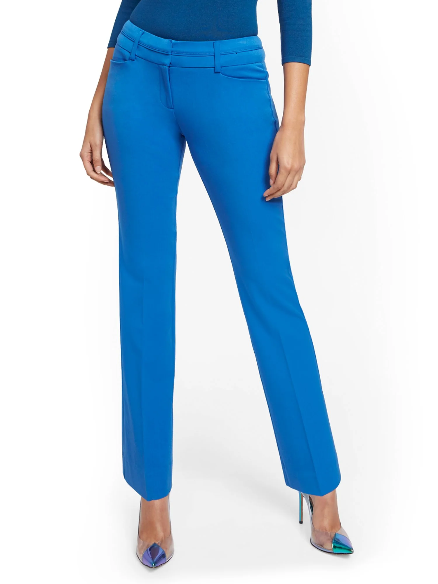 Tall Straight-Leg Pant - Signature Fit - Superstretch - 7th Avenue - Image 6