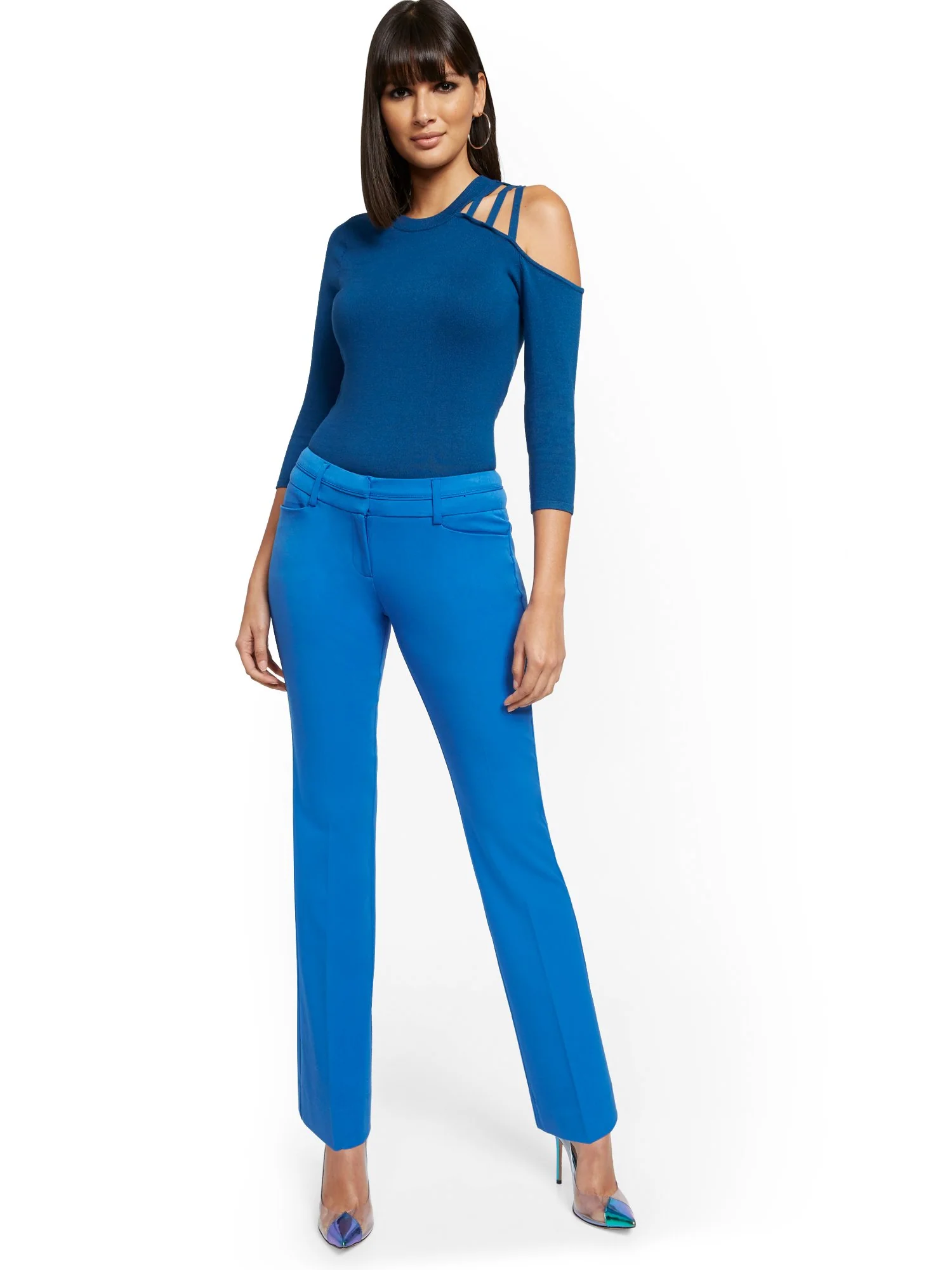 Tall Straight-Leg Pant - Signature Fit - Superstretch - 7th Avenue - Image 8