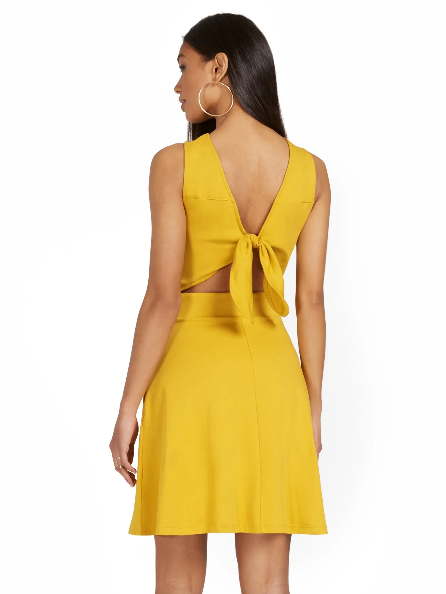 Tall Tie-Back Dress - City Knits - Image 21