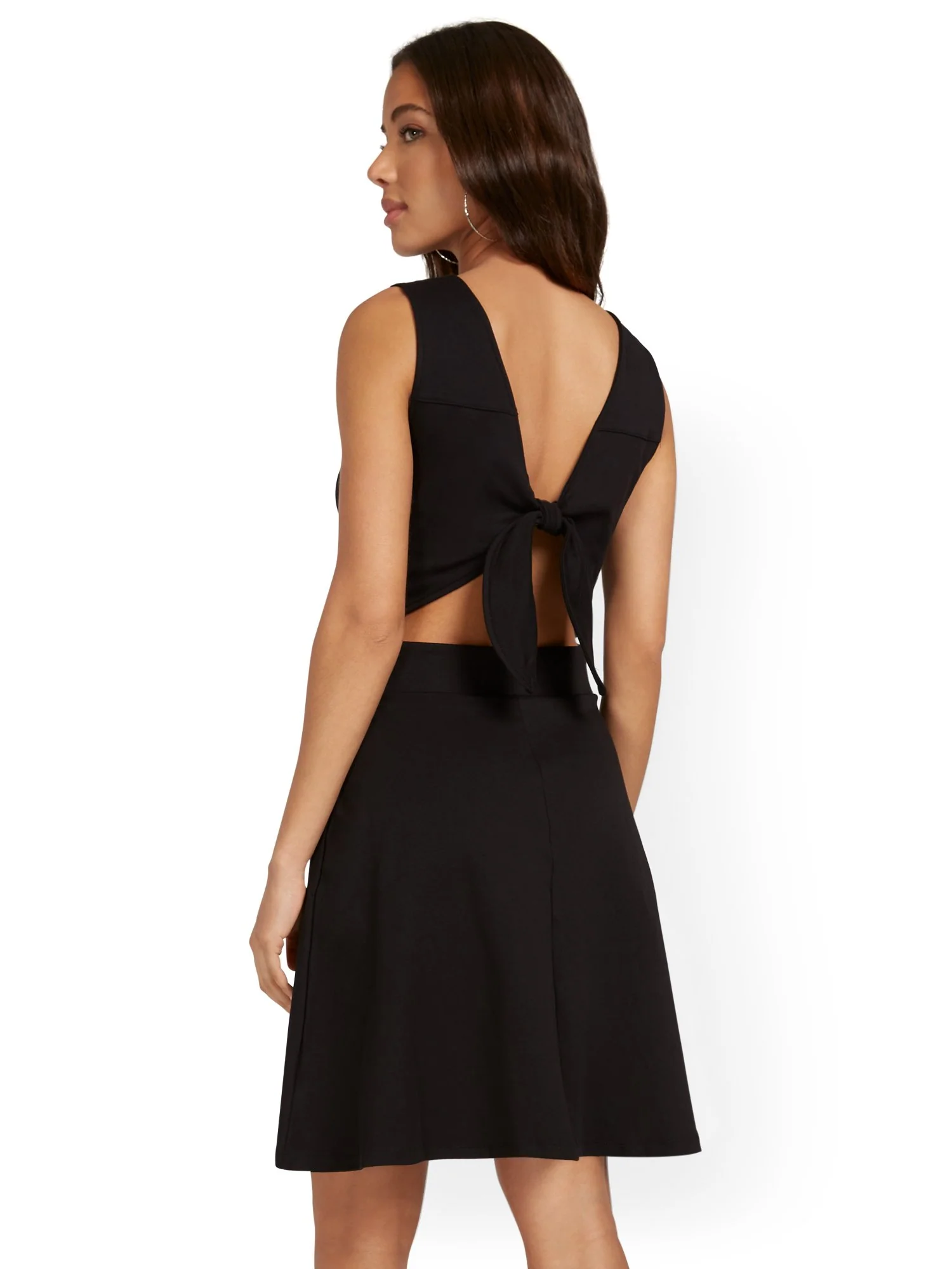 Tall Tie-Back Dress - City Knits - Image 3