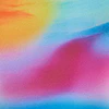 Tall Tie-Dye Print Crewneck Side-Slit Cuffed Blouse - Image 4