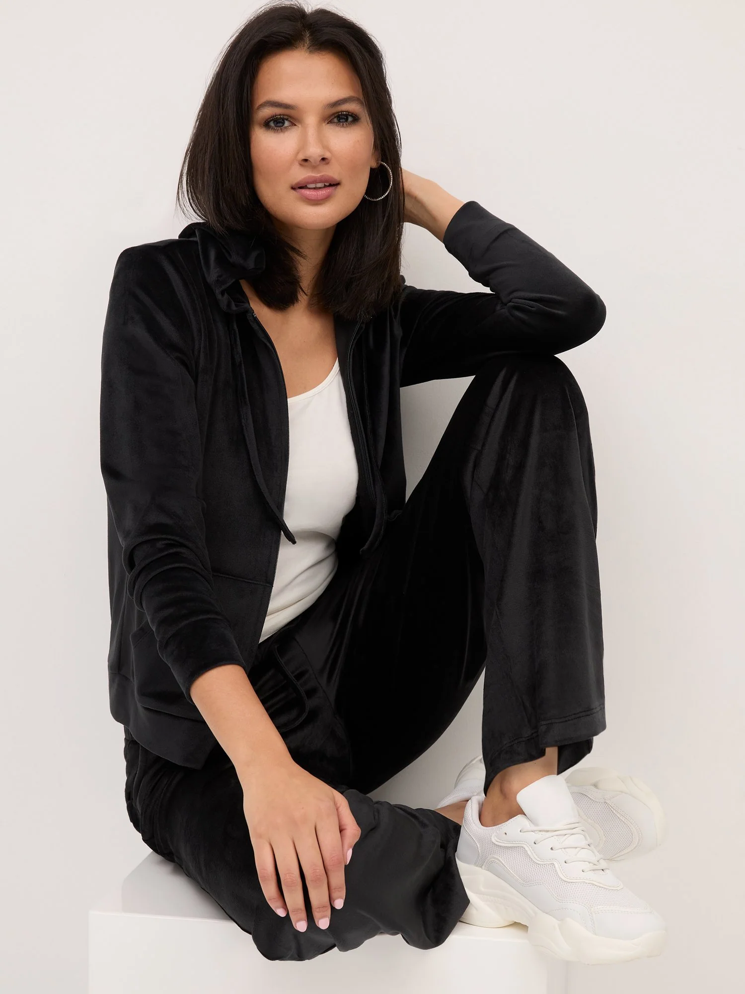 Tall Velour Straight-Leg Pant - Dreamy Velour Collection - Image 2