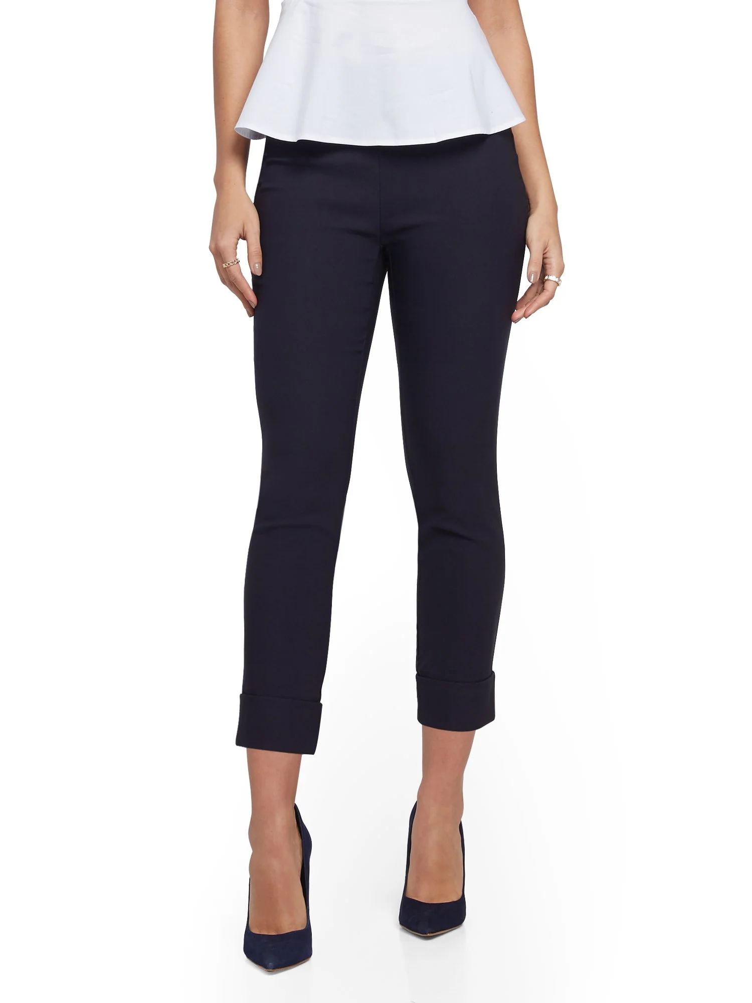 Tall Whitney High-Waisted Pull-On Capri Pant - Image 14