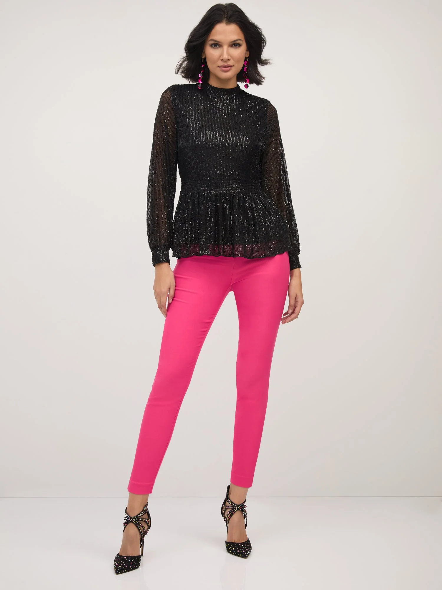 Tall Whitney High-Waisted Pull-On Slim-Leg Pant - Image 19