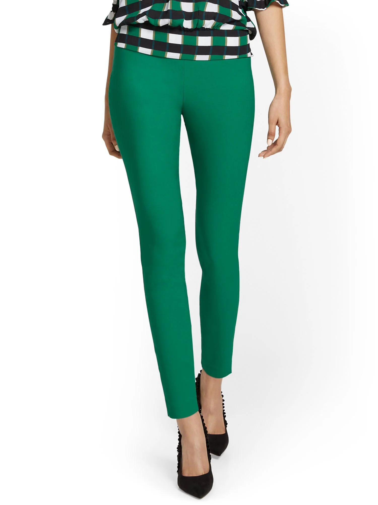 Tall Whitney High-Waisted Pull-On Slim-Leg Pant - Image 19