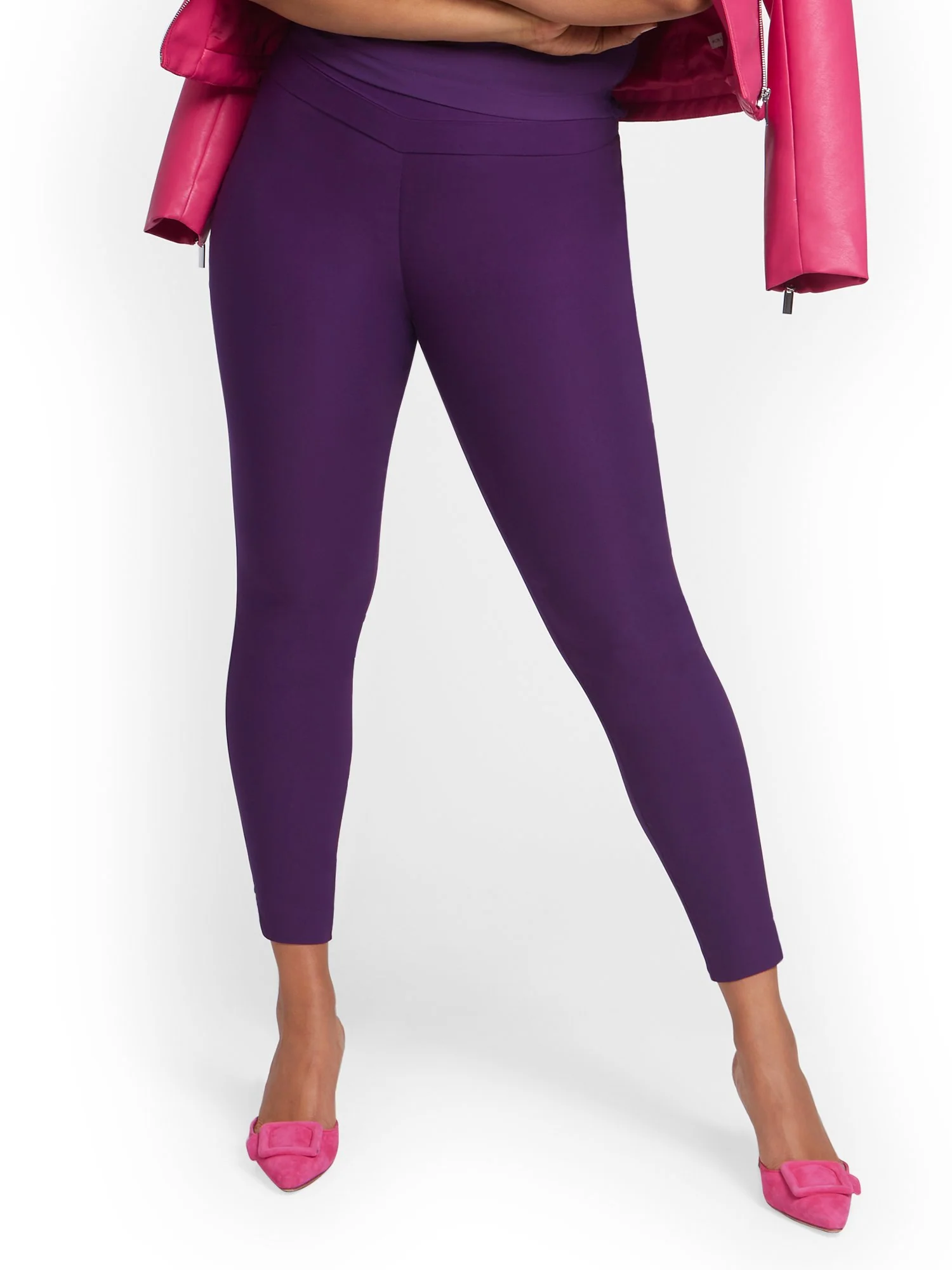 Tall Whitney High-Waisted Pull-On Slim-Leg Pant - Image 6