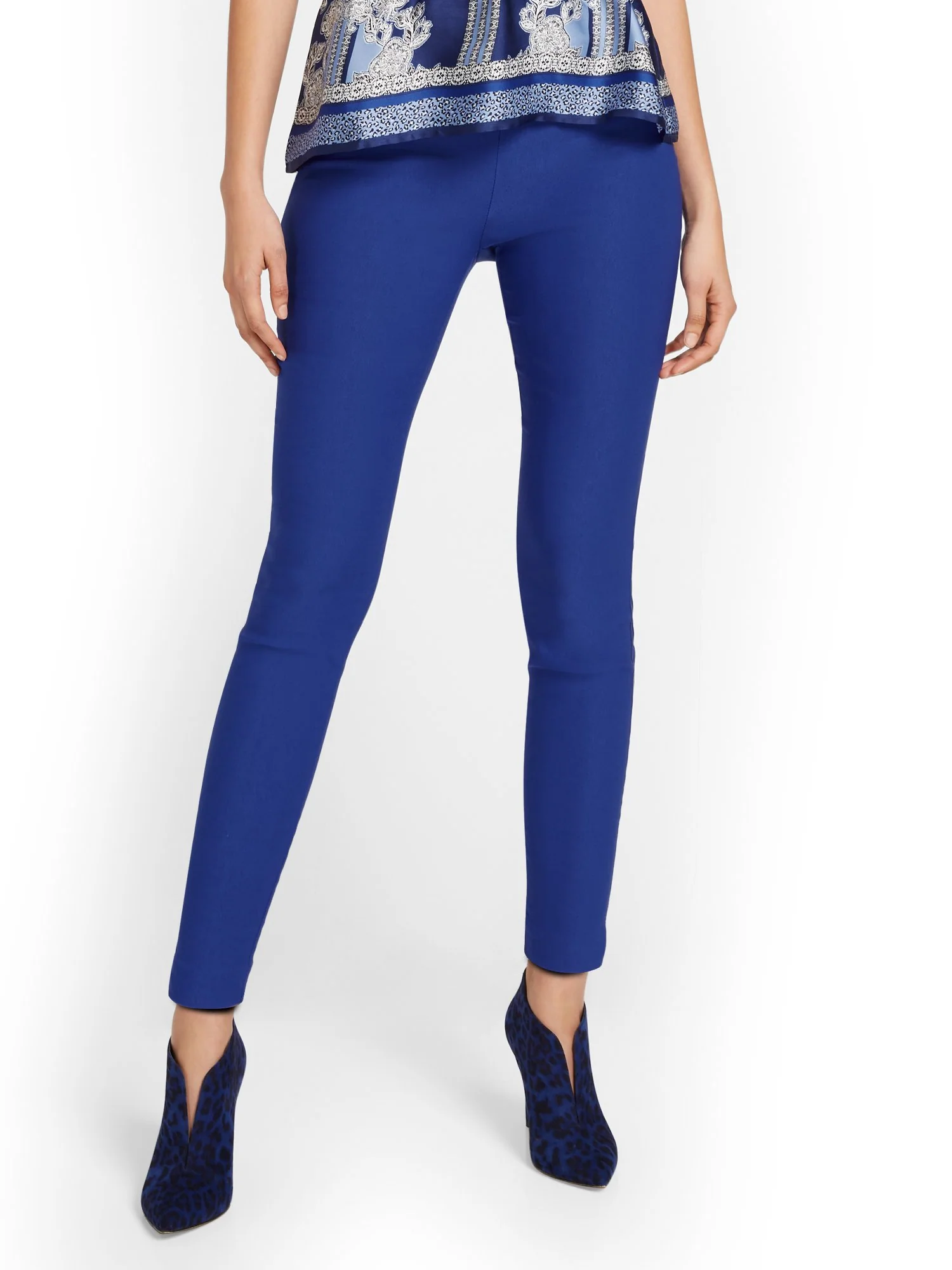 Tall Whitney High-Waisted Pull-On Slim-Leg Pant - Image 25